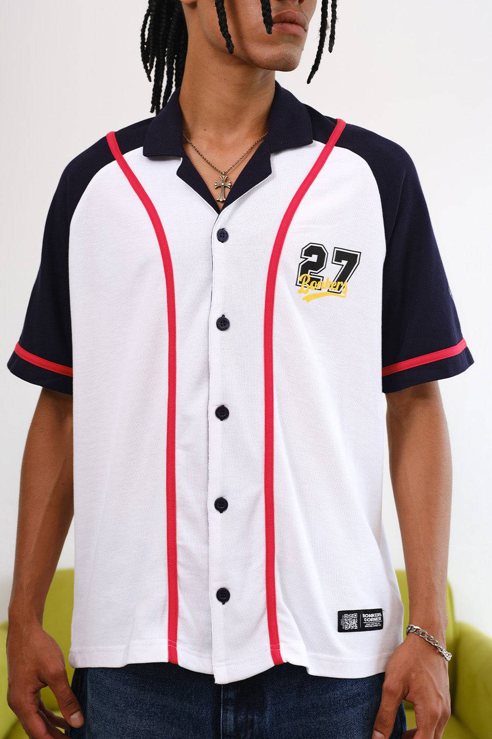 Signature Oversized Baseball Shirt - BonkersCorner