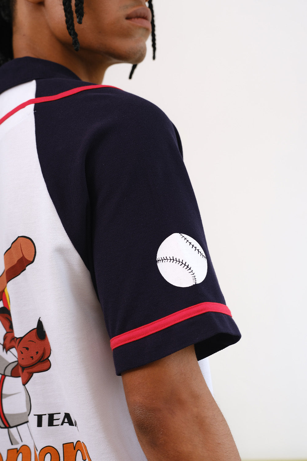 Signature Oversized Baseball Shirt - BonkersCorner