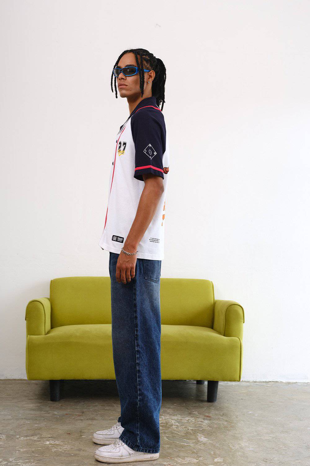 Signature Oversized Baseball Shirt - BonkersCorner