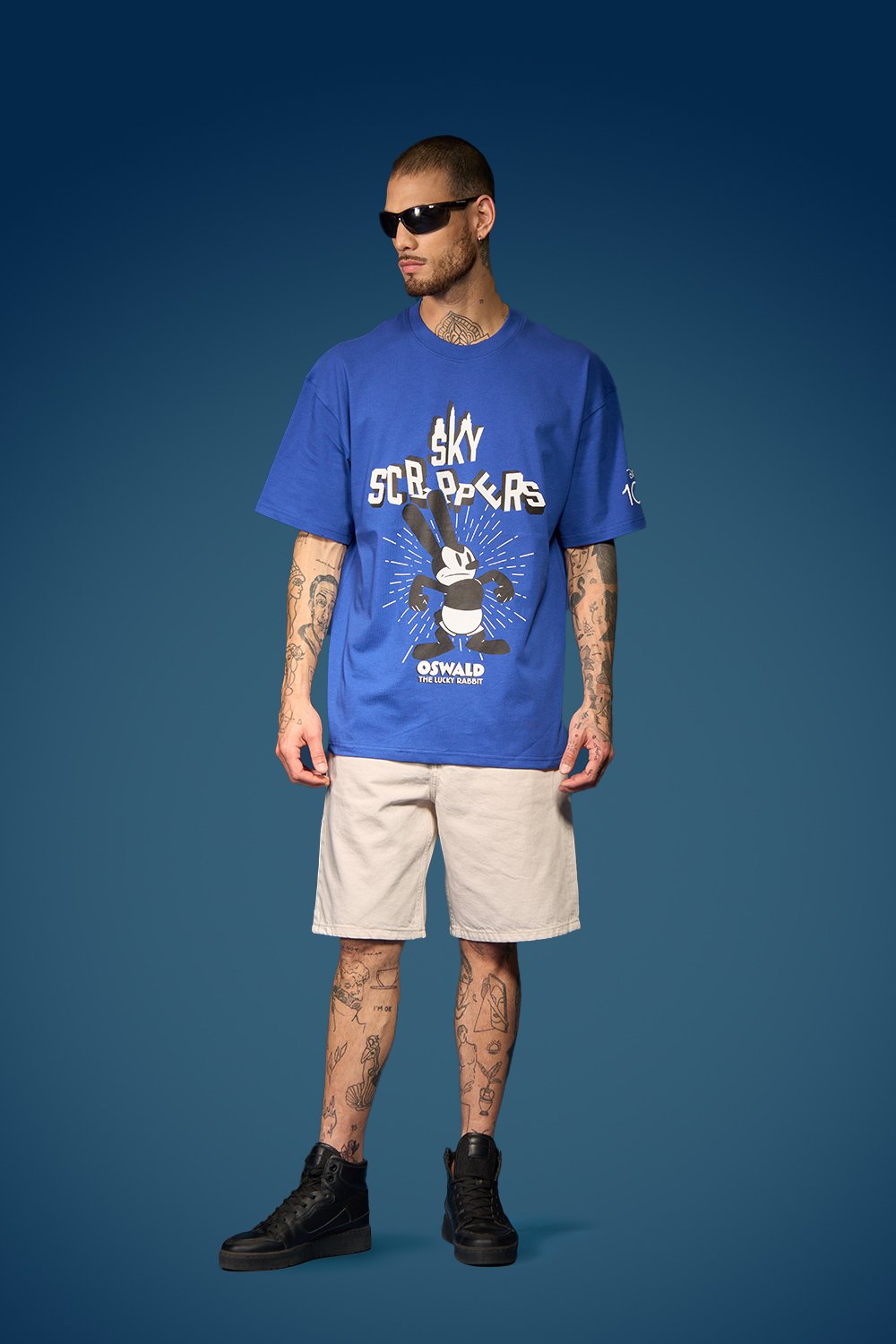 Sky Scrapper Oversized T-shirt - BonkersCorner