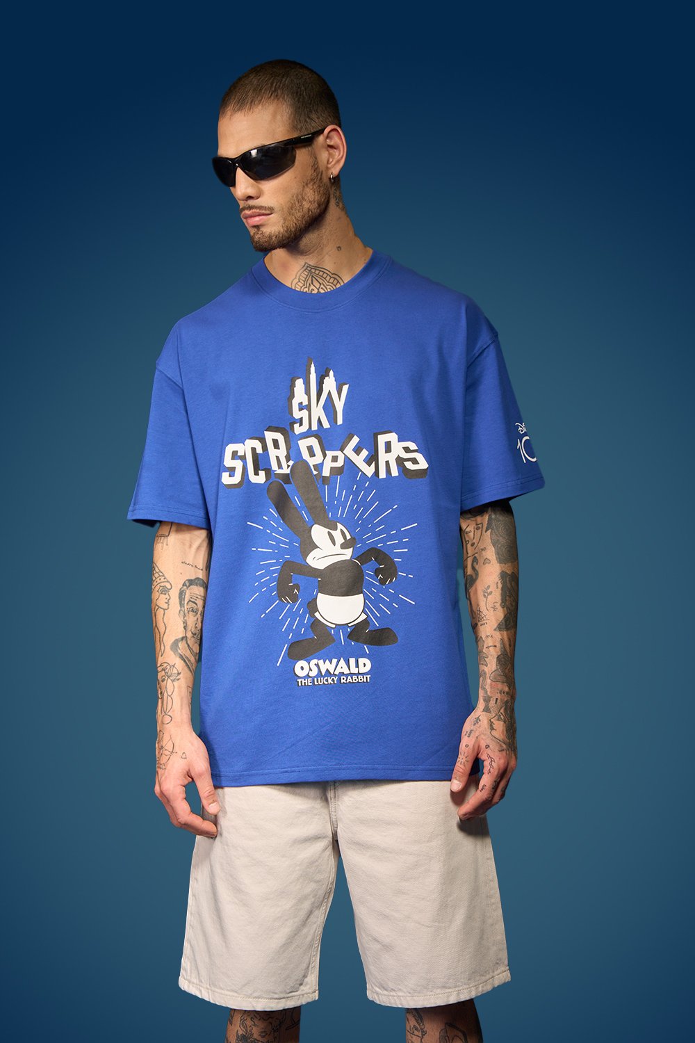 Sky Scrapper Oversized T-shirt - BonkersCorner