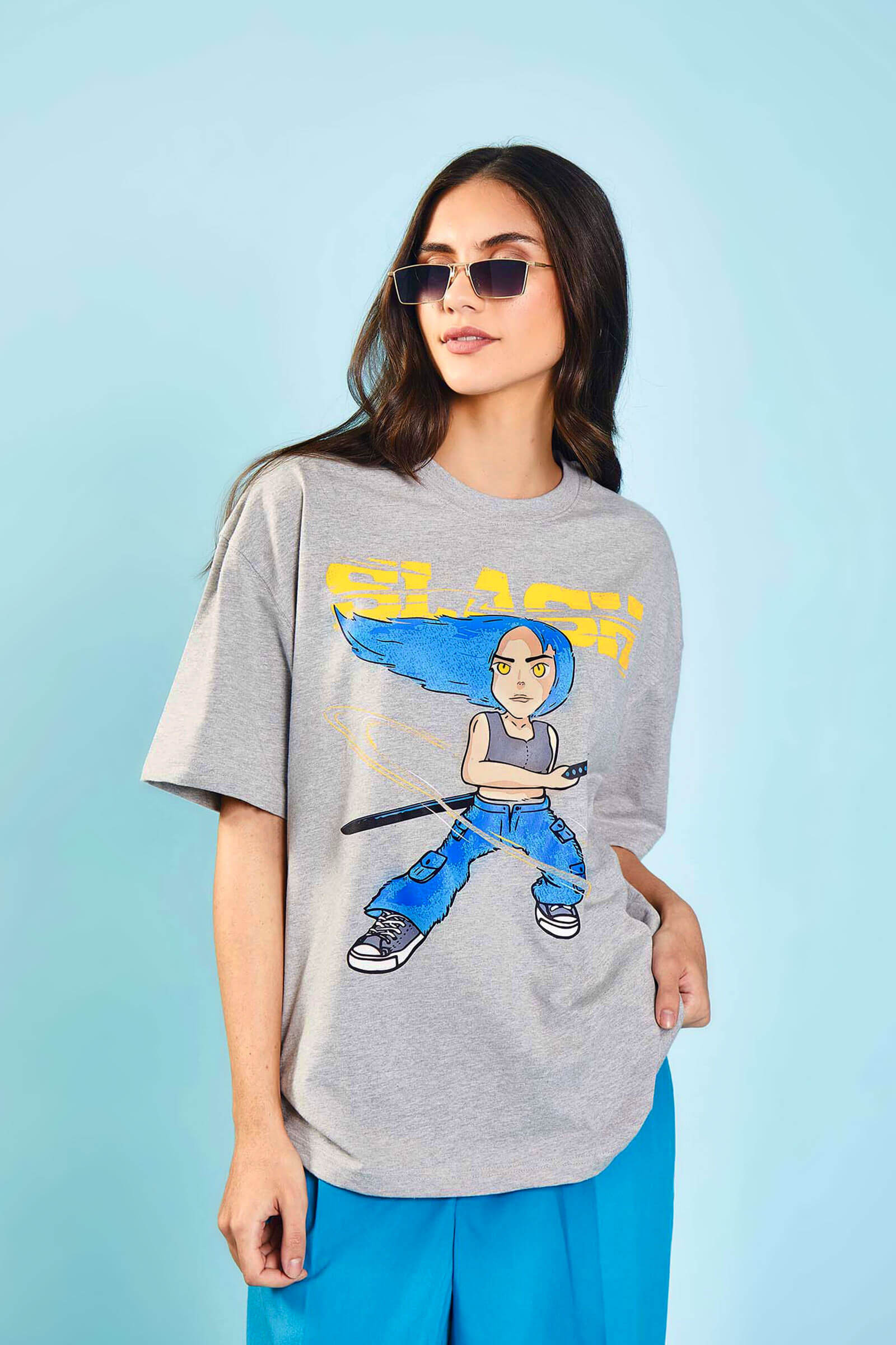 Slash Oversized T-Shirt - BonkersCorner