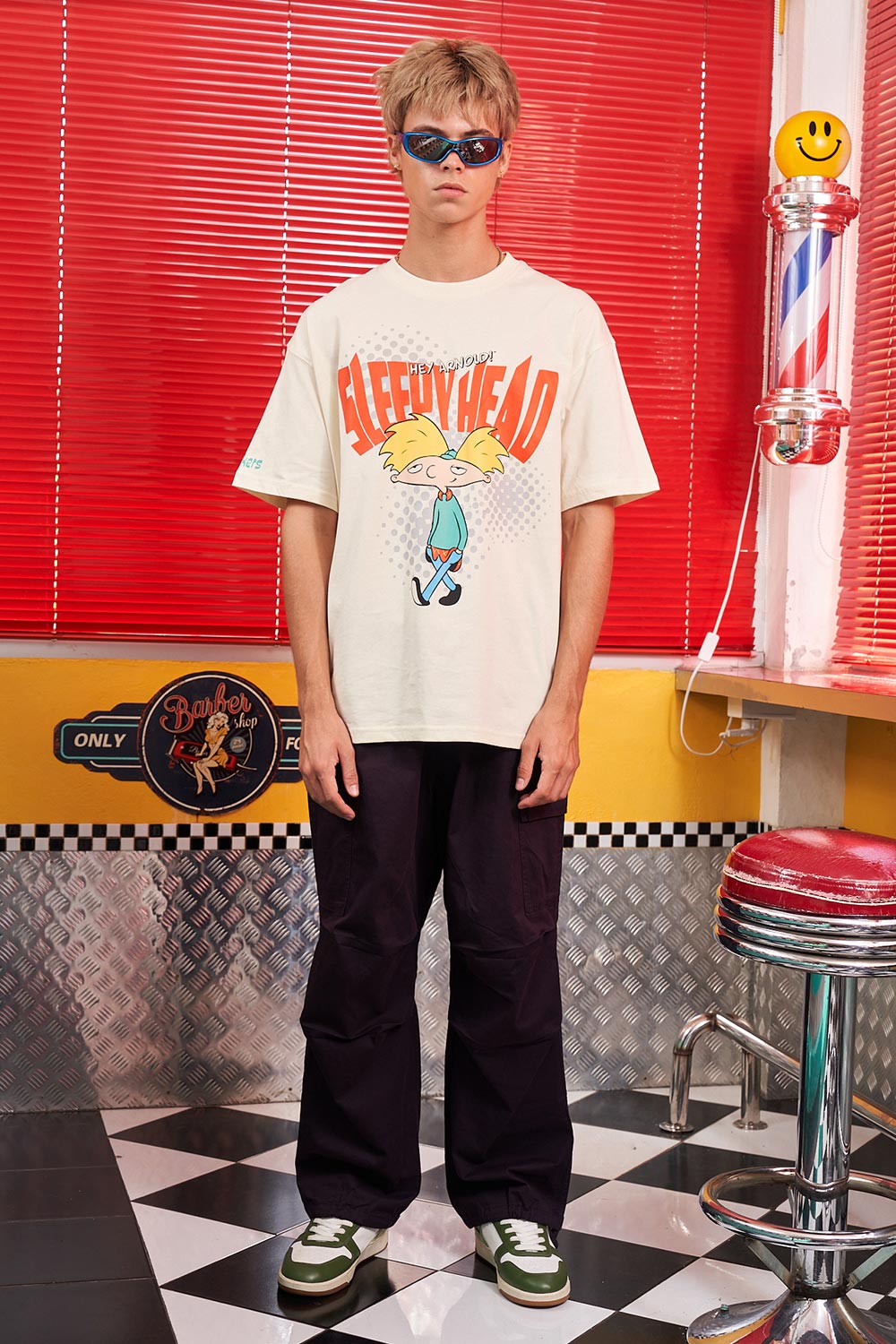 Sleepy Head Oversized T-Shirt - BonkersCorner