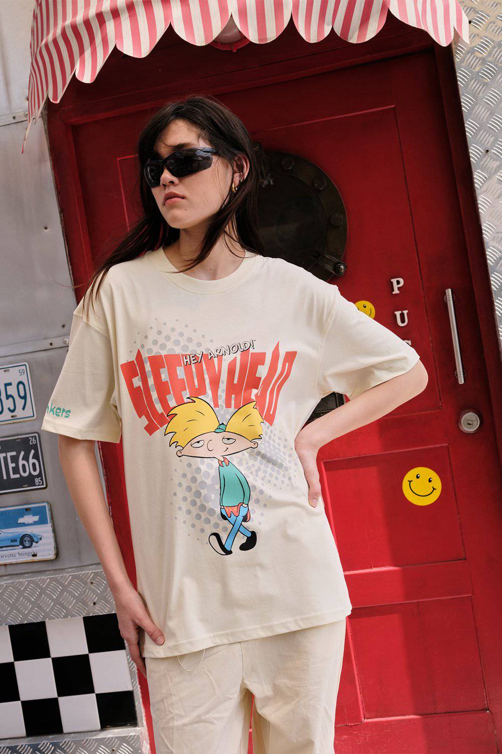 Sleepy Head Oversized T-Shirt - BonkersCorner