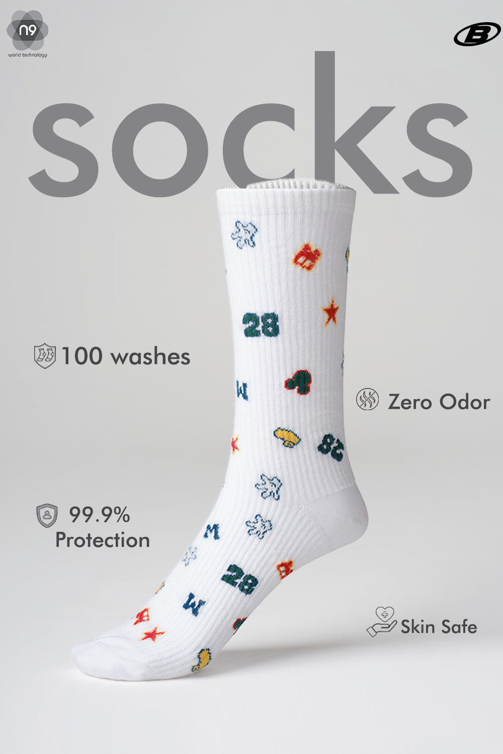 Mickey 28 Socks