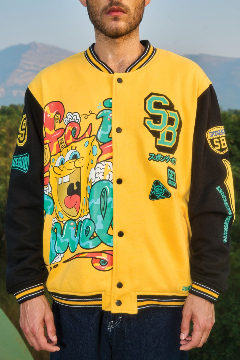 SpongeBob Doddle Oversized Jacket - BonkersCorner