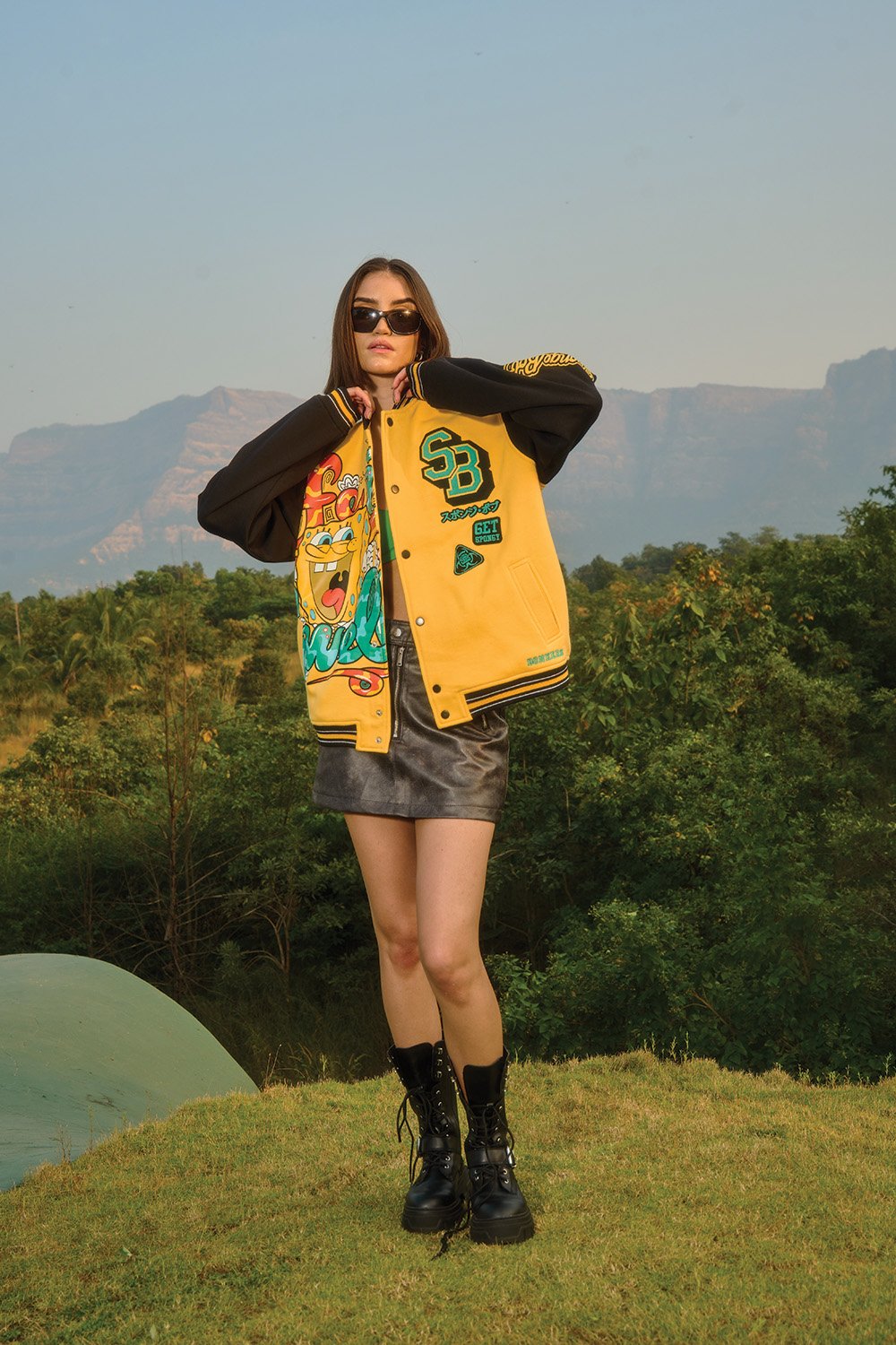 SpongeBob Doddle Oversized Jacket - BonkersCorner