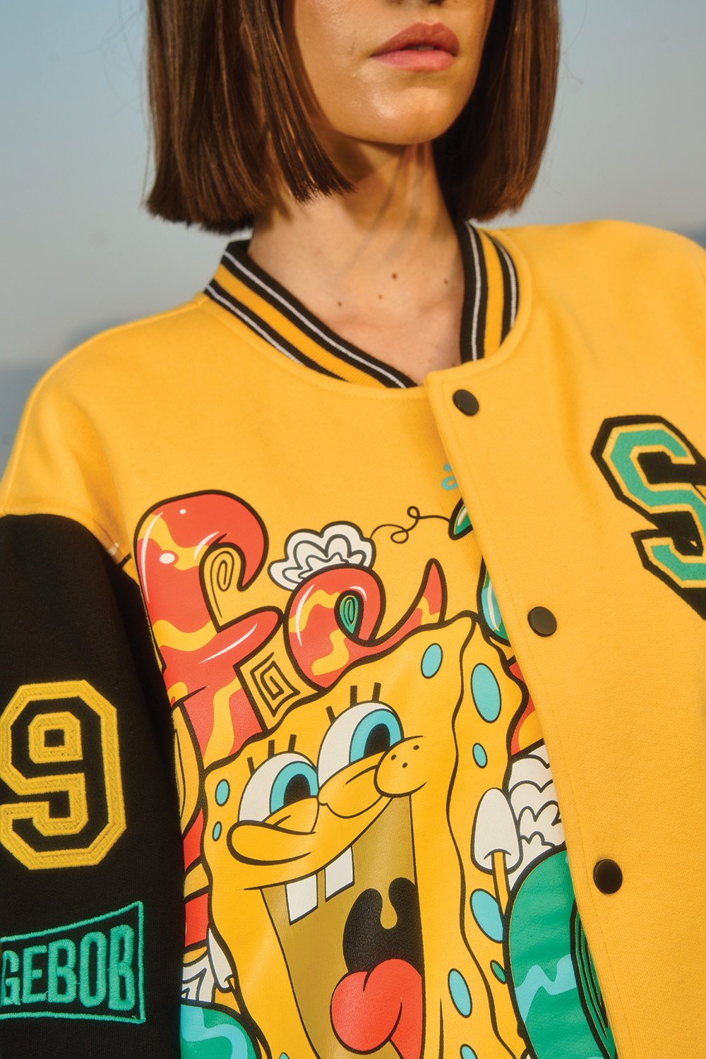 SpongeBob Doddle Oversized Jacket - BonkersCorner