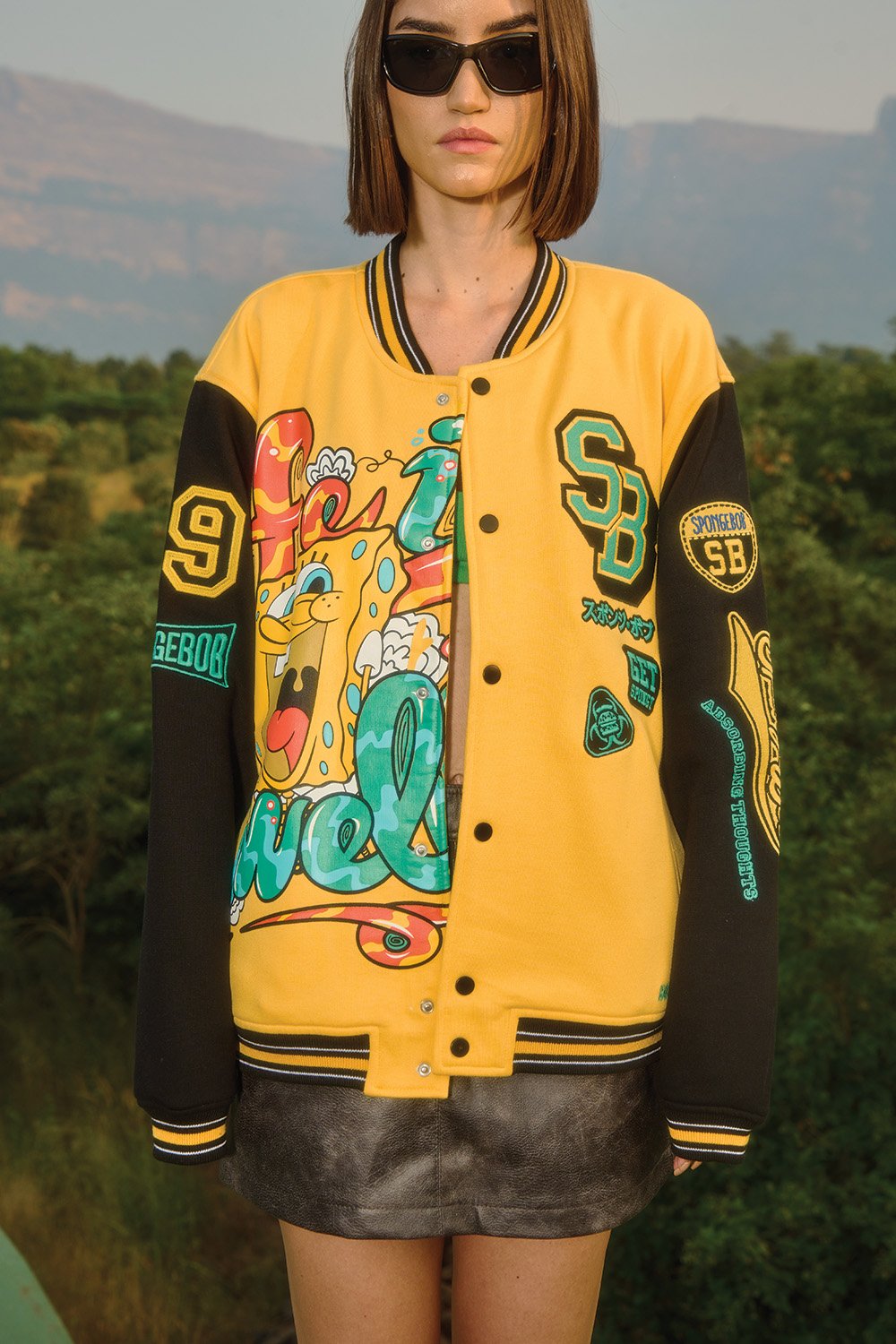 SpongeBob Doddle Oversized Jacket - BonkersCorner