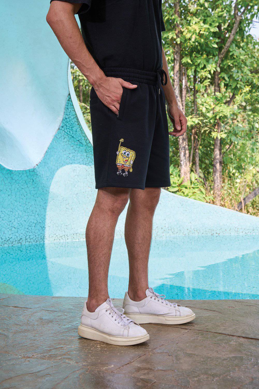 SpongeBob Heavyweight Lounge Shorts - BonkersCorner