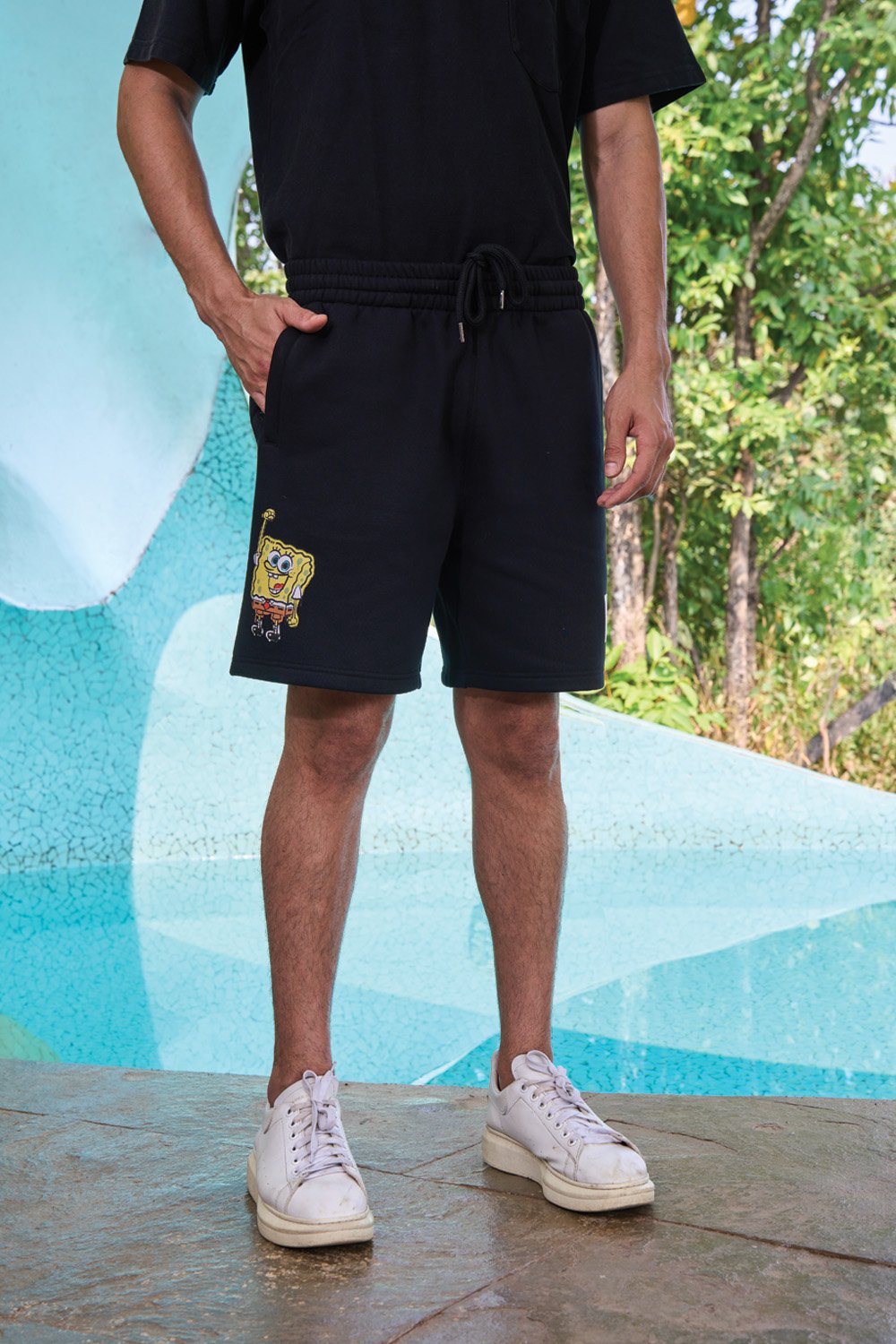 SpongeBob Heavyweight Lounge Shorts - BonkersCorner