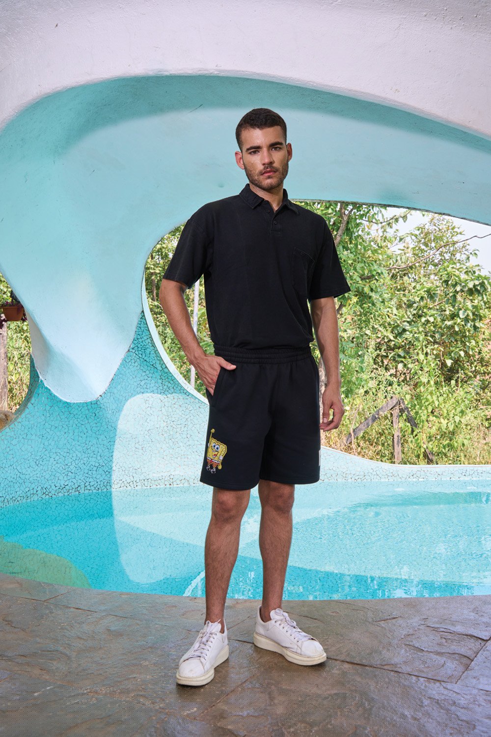 SpongeBob Heavyweight Lounge Shorts - BonkersCorner