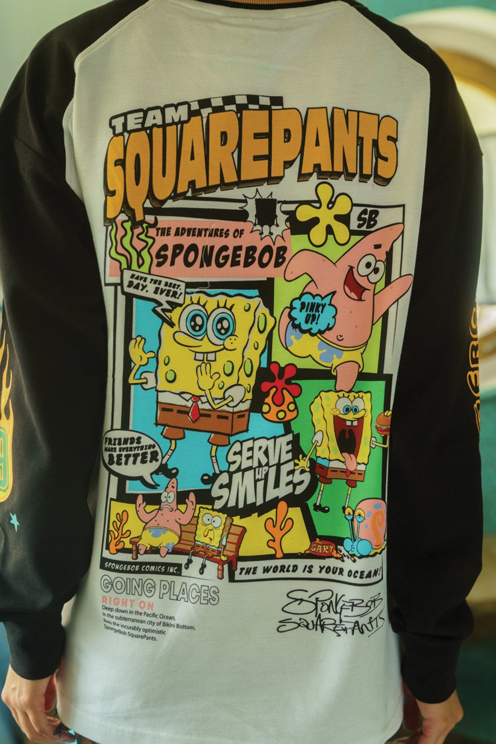 SpongeBob Oversized Jersey - BonkersCorner