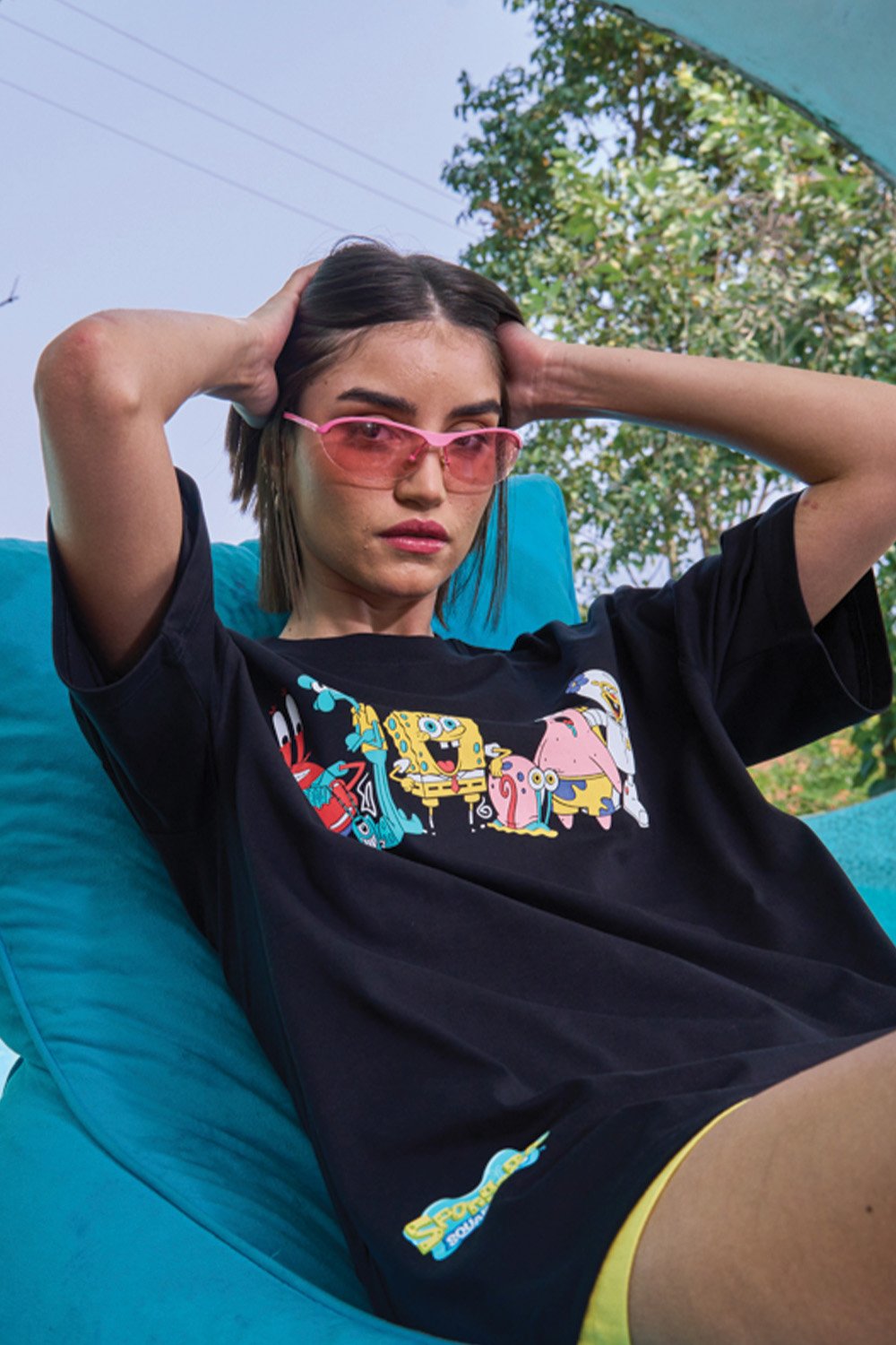 SpongeBob Squad Oversized T-shirt - BonkersCorner