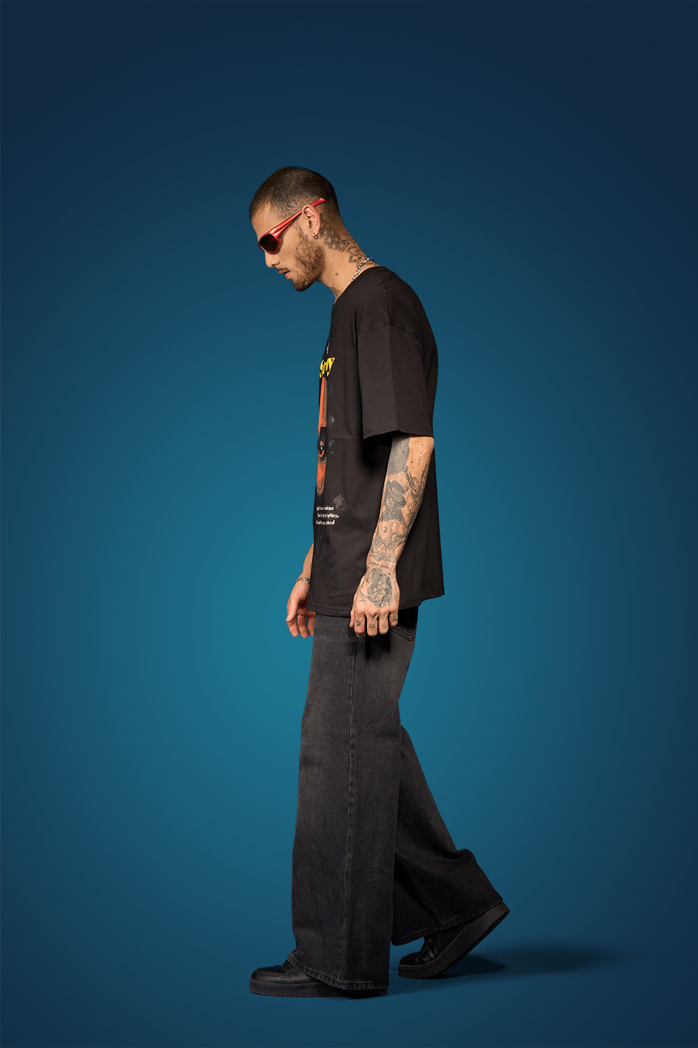 Star Boy Oversized T-shirt - BonkersCorner