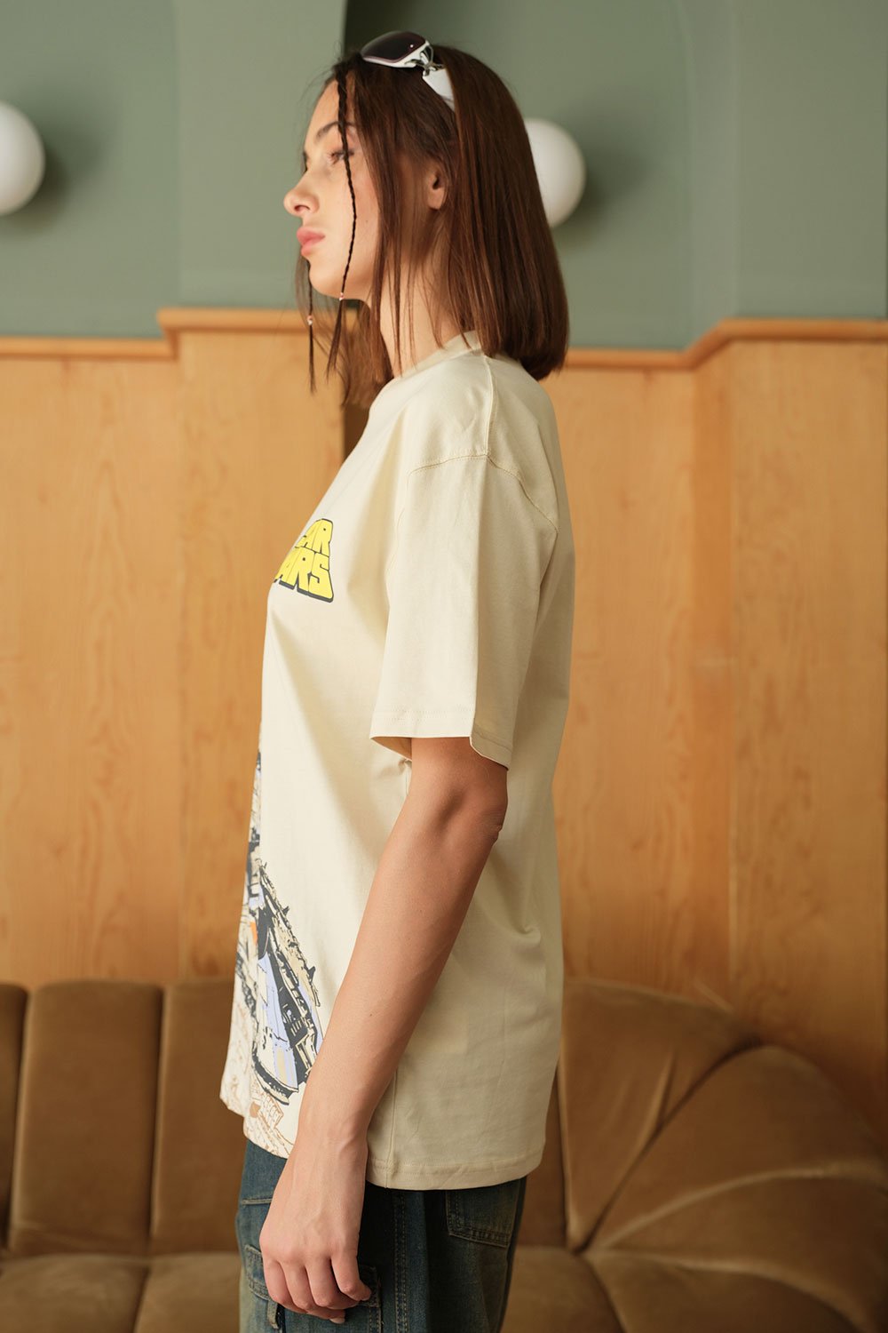 Star War Spacecraft Oversized T-shirt - BonkersCorner