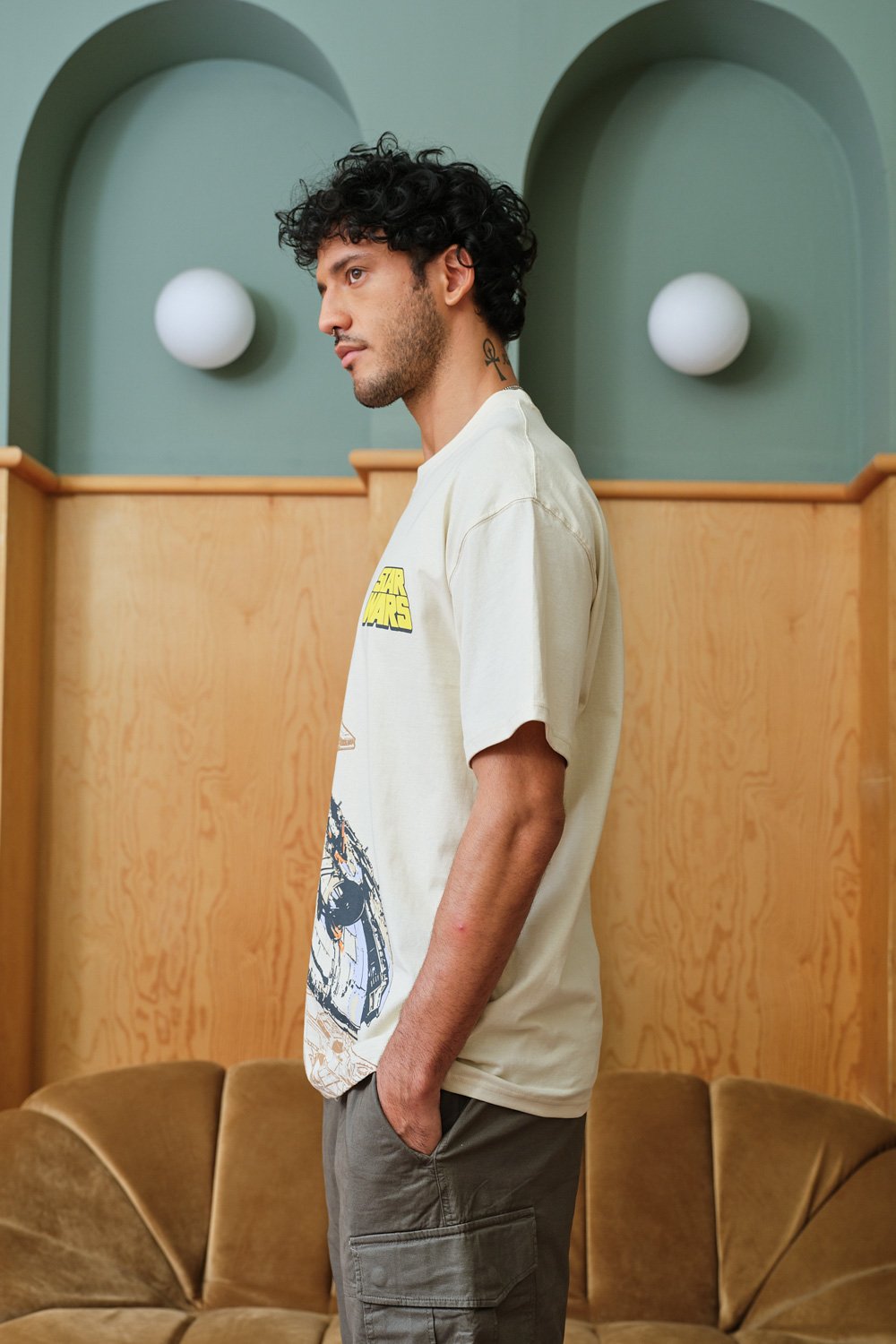 Star War Spacecraft Oversized T-shirt - BonkersCorner