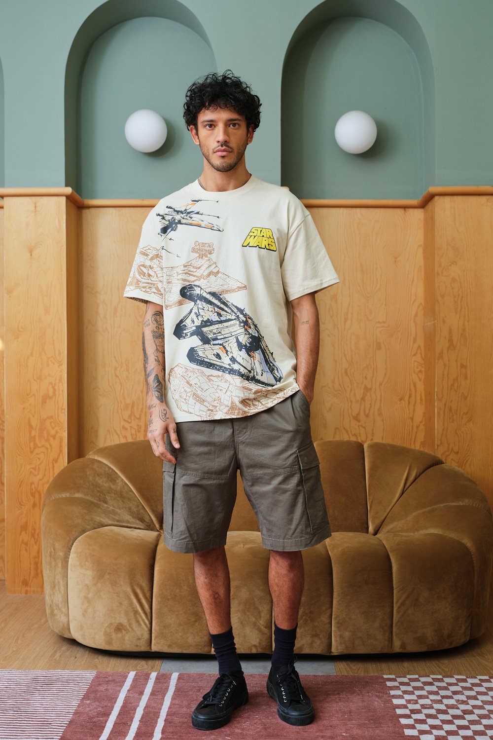 Star War Spacecraft Oversized T-shirt - BonkersCorner