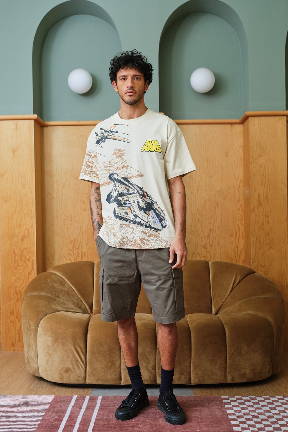 Star War Spacecraft Oversized T-shirt - BonkersCorner