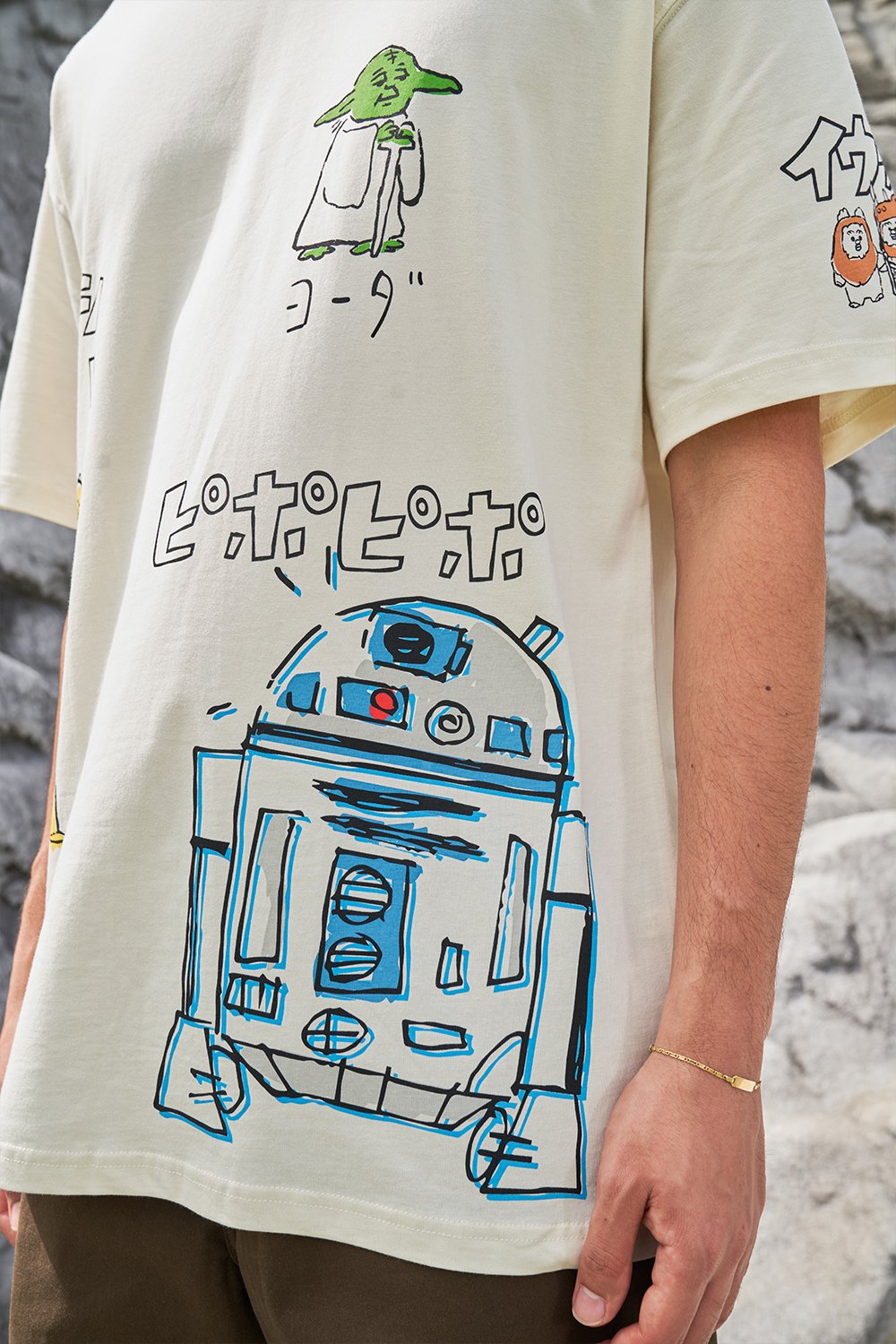 Star Wars Sketch Oversized T-shirt - BonkersCorner