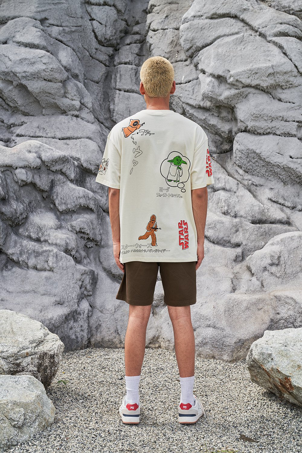Star Wars Sketch Oversized T-shirt - BonkersCorner
