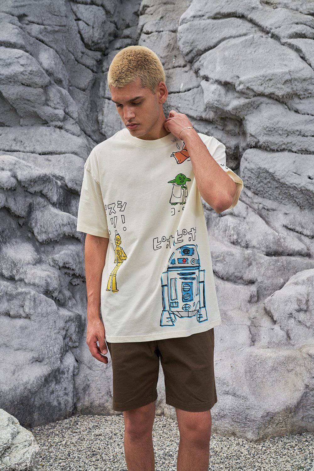 Star Wars Sketch Oversized T-shirt - BonkersCorner