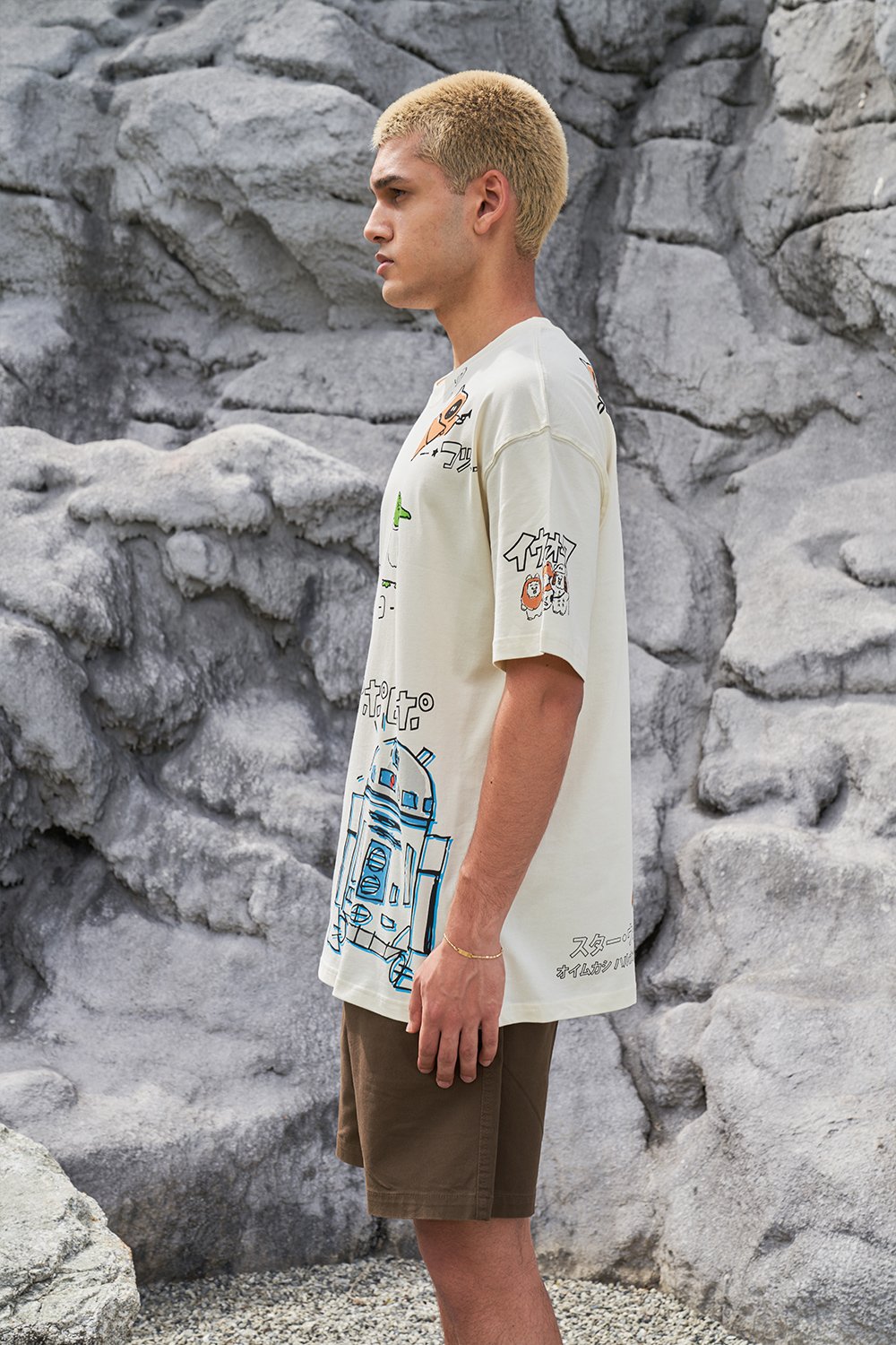 Star Wars Sketch Oversized T-shirt - BonkersCorner