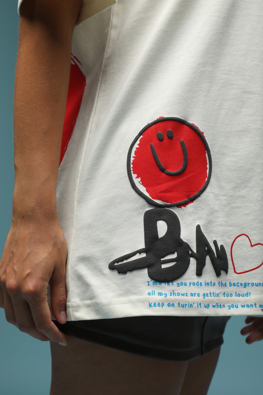 Stay Real Oversized T-shirt - BonkersCorner