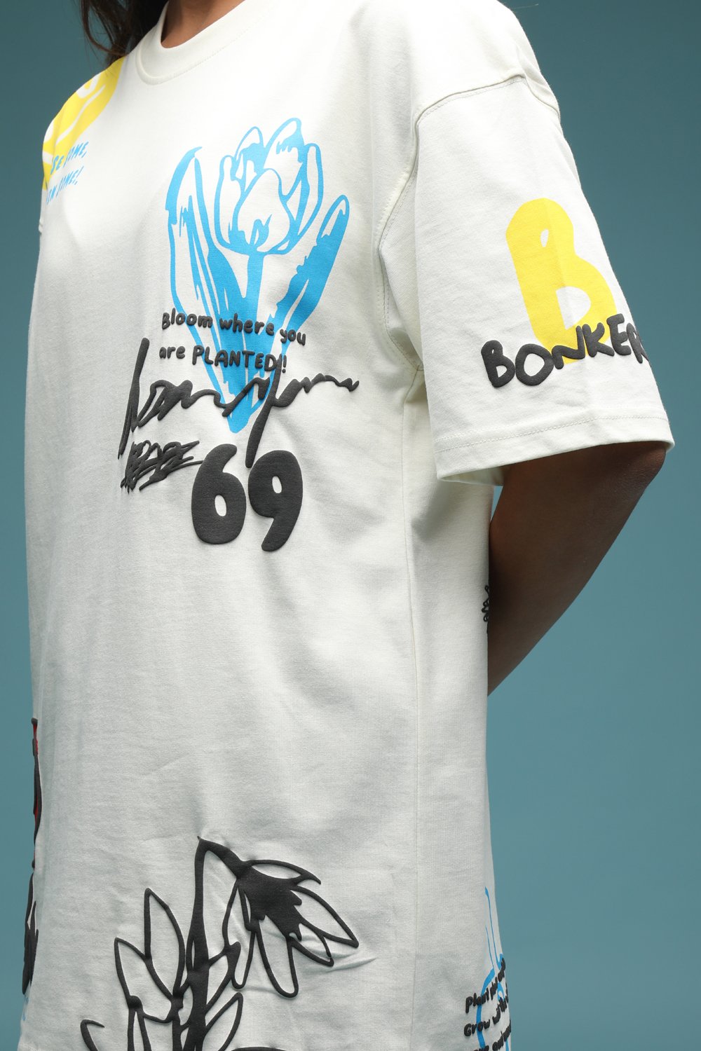 Stay Real Oversized T-shirt - BonkersCorner