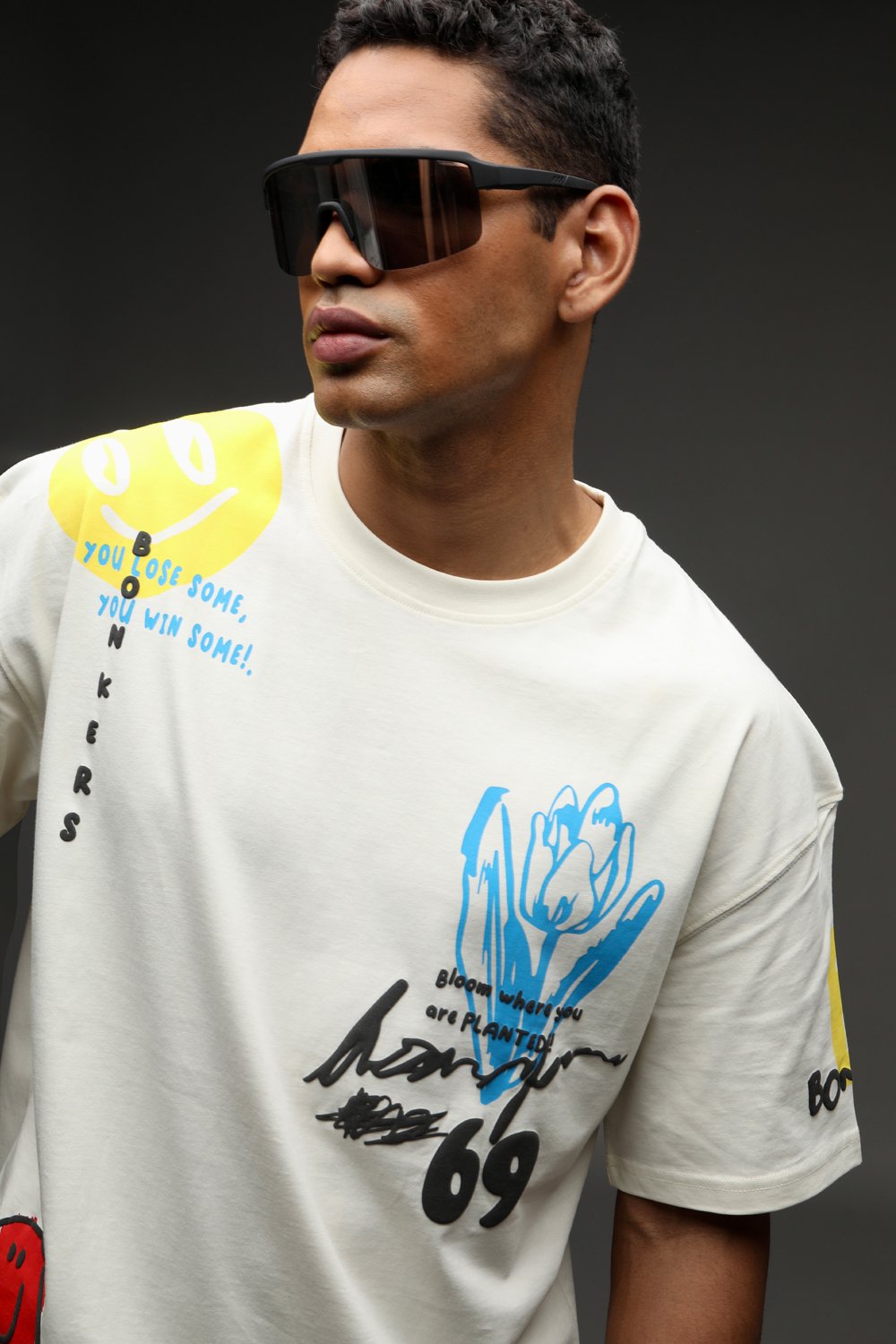 Stay Real Oversized T-shirt - BonkersCorner