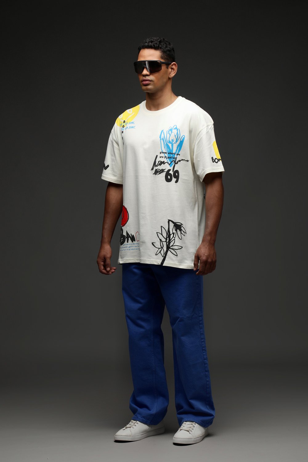 Stay Real Oversized T-shirt - BonkersCorner