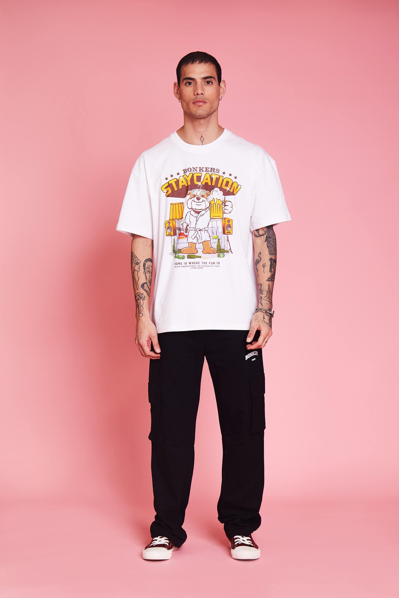Staycation Oversized T-Shirt - BonkersCorner