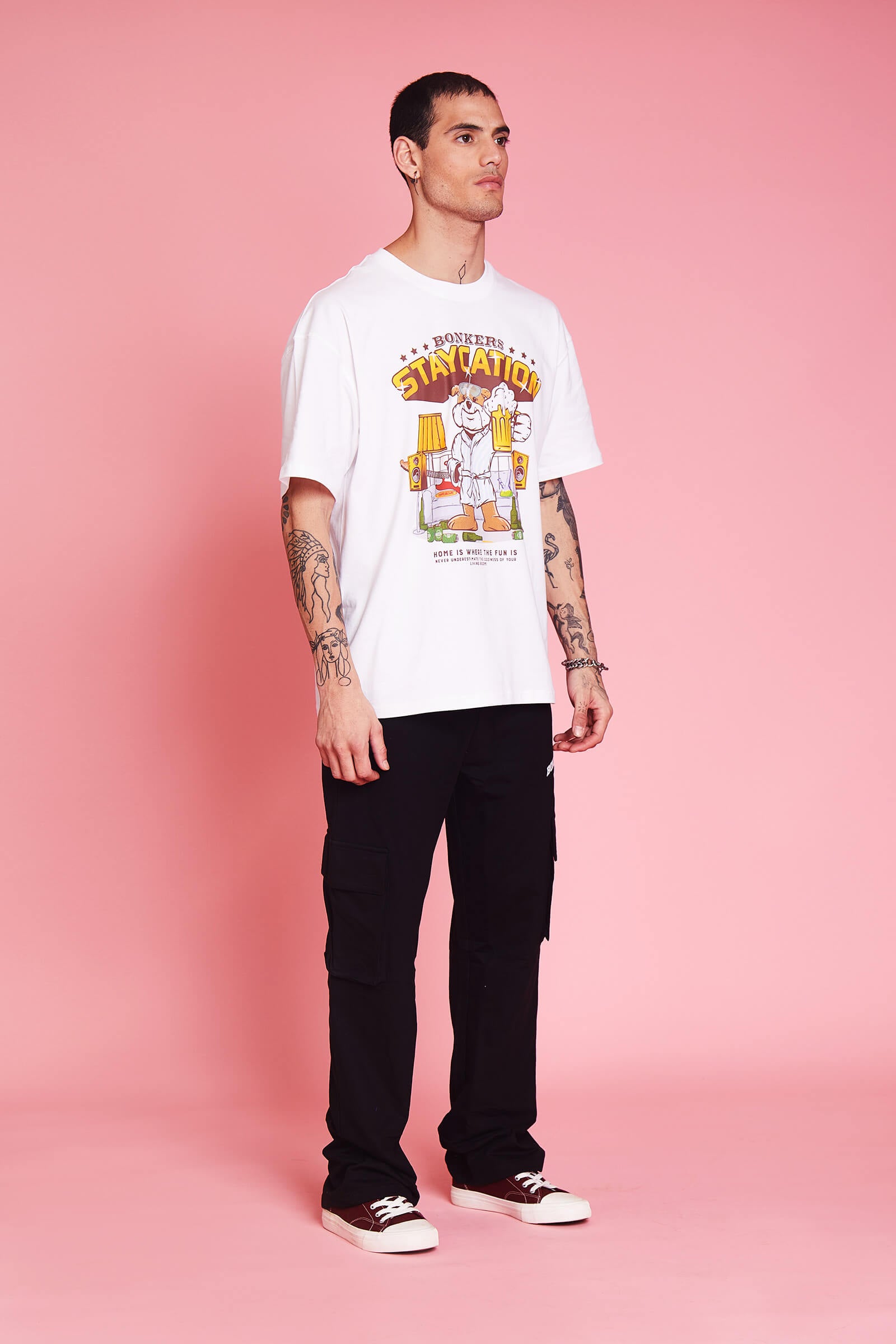 Staycation Oversized T-Shirt - BonkersCorner