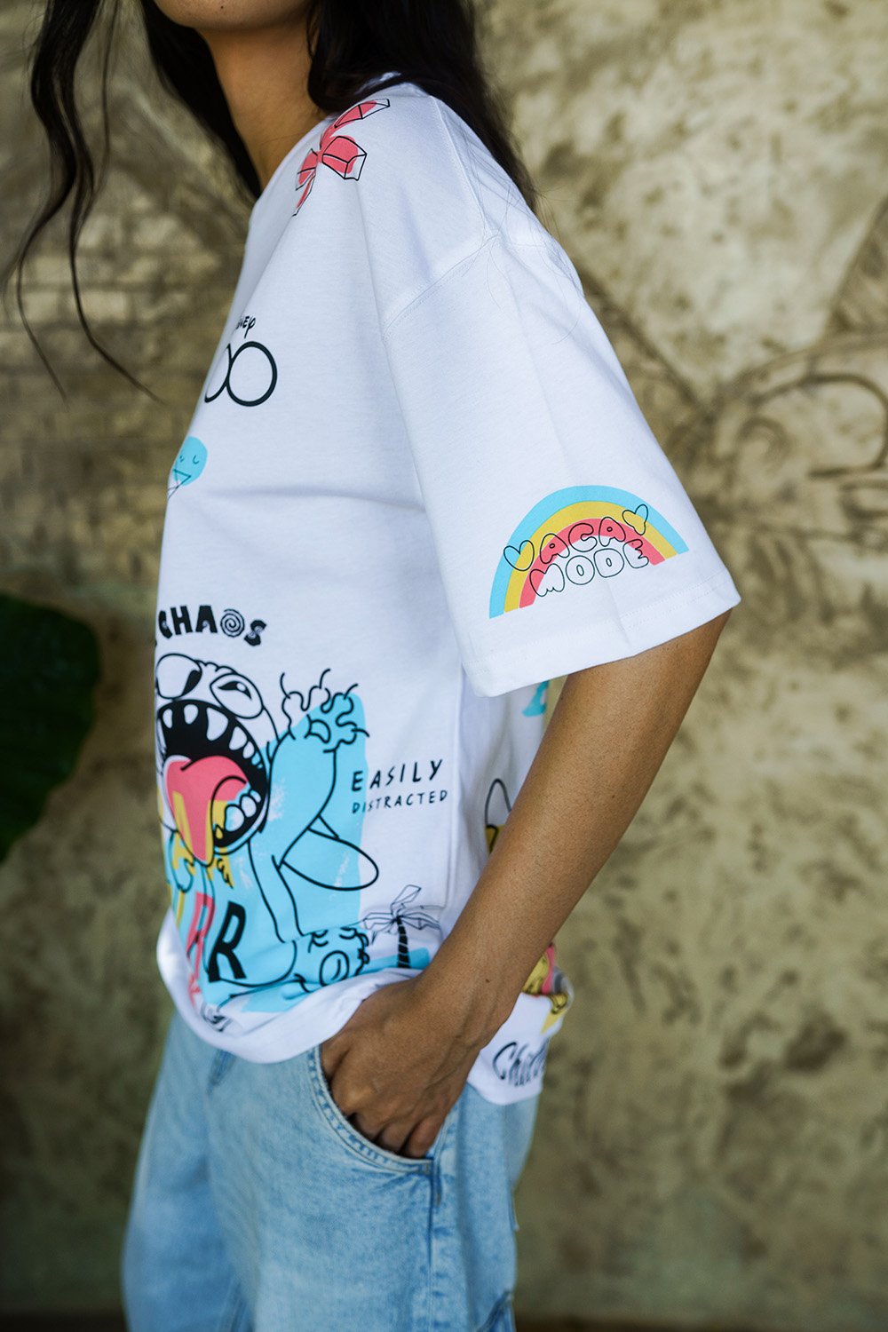 Stitch D100 Oversized T-shirt - BonkersCorner
