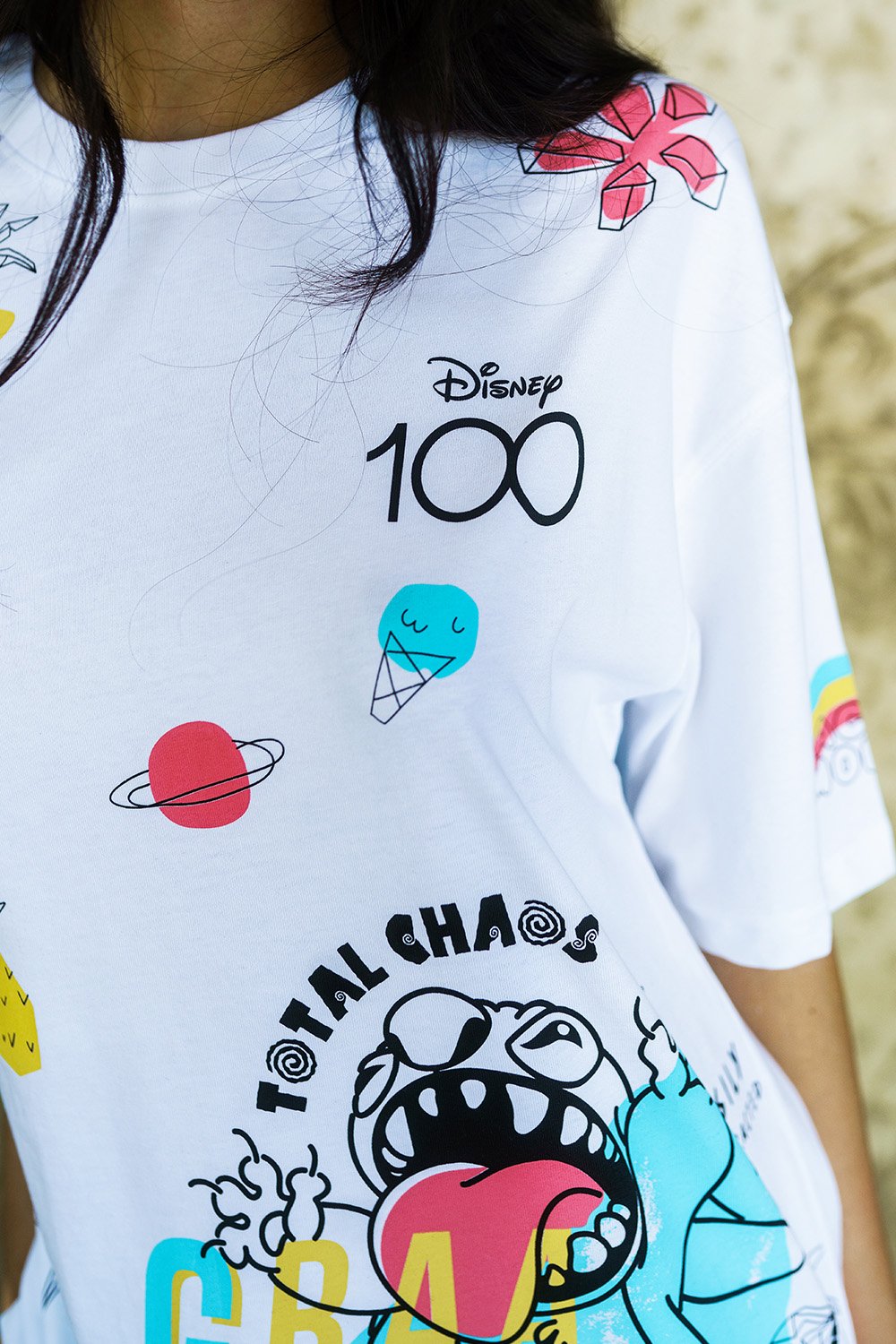 Stitch D100 Oversized T-shirt - BonkersCorner