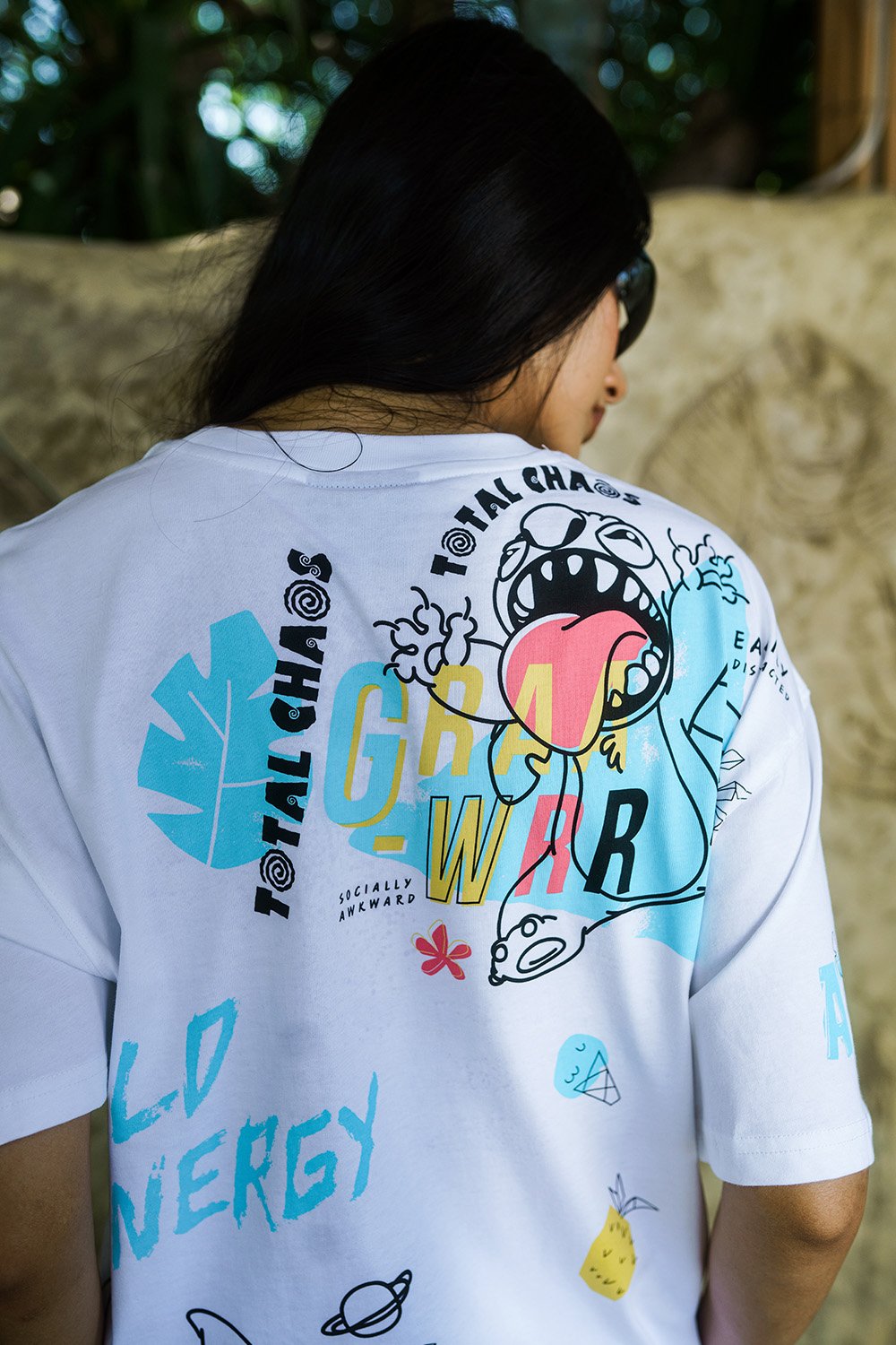 Stitch D100 Oversized T-shirt - BonkersCorner