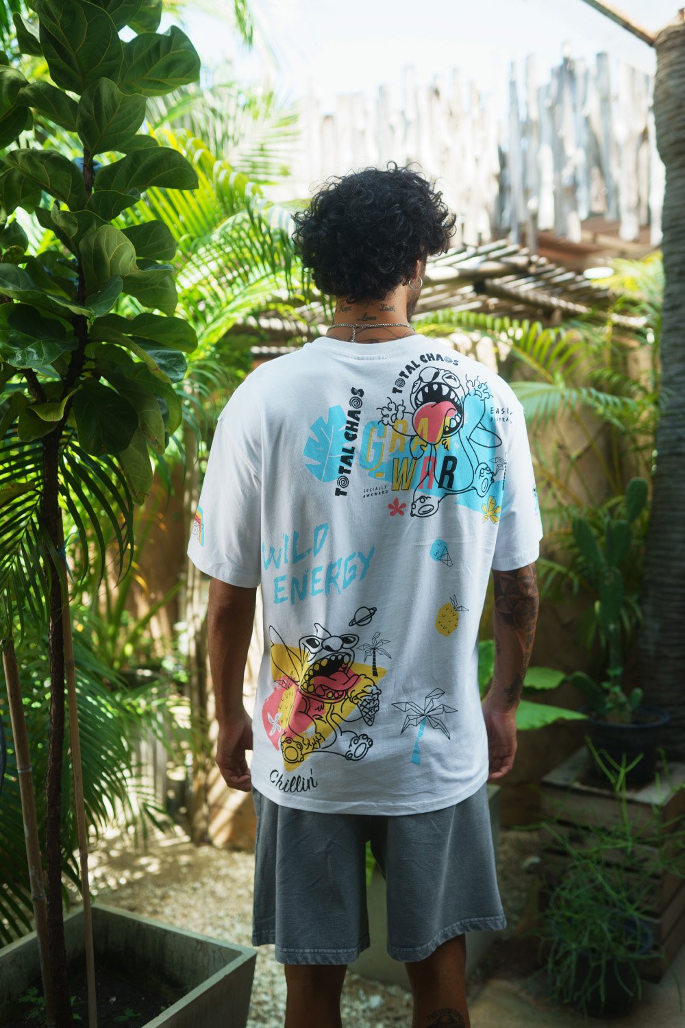 Stitch D100 Oversized T-shirt - BonkersCorner