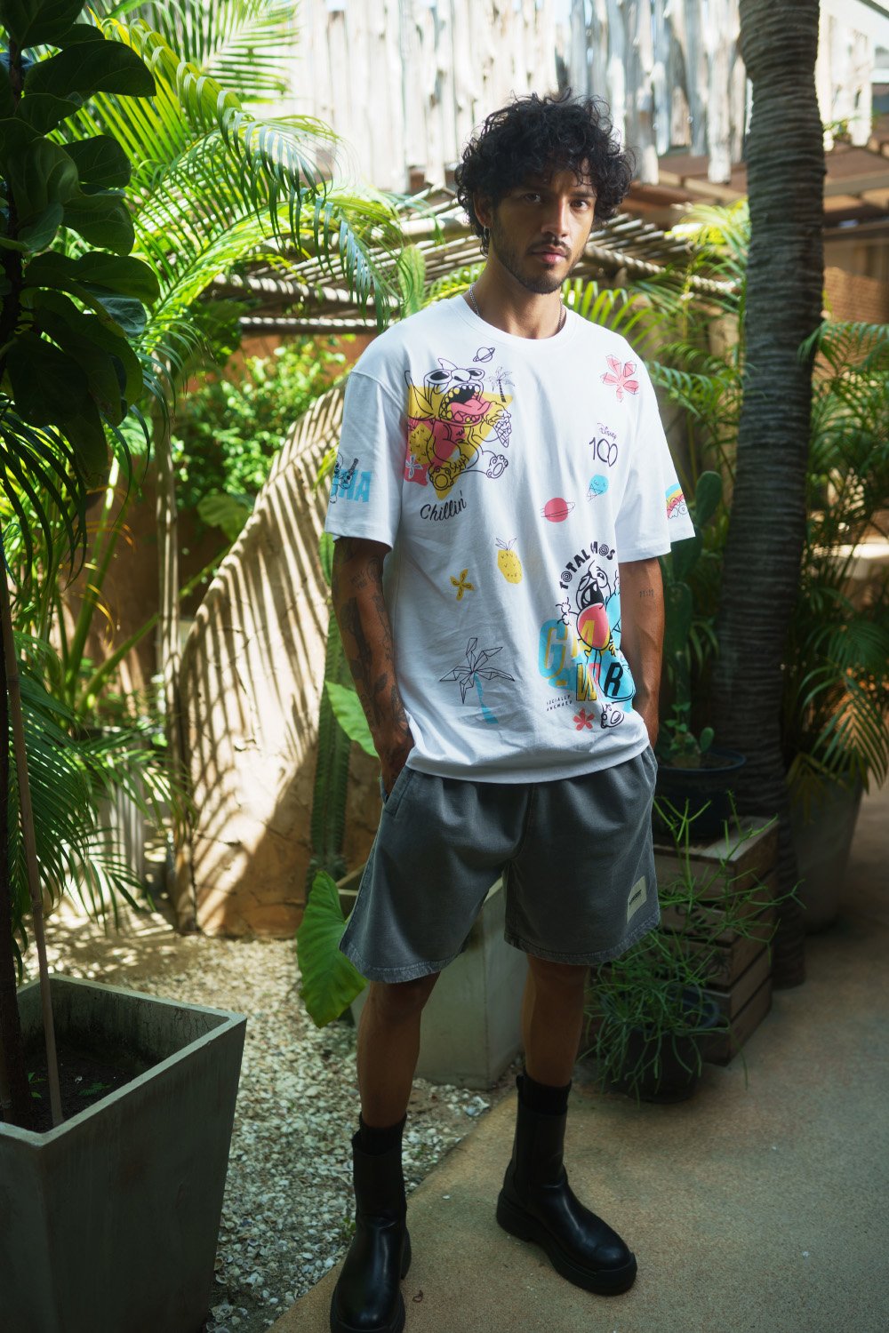 Stitch D100 Oversized T-shirt - BonkersCorner