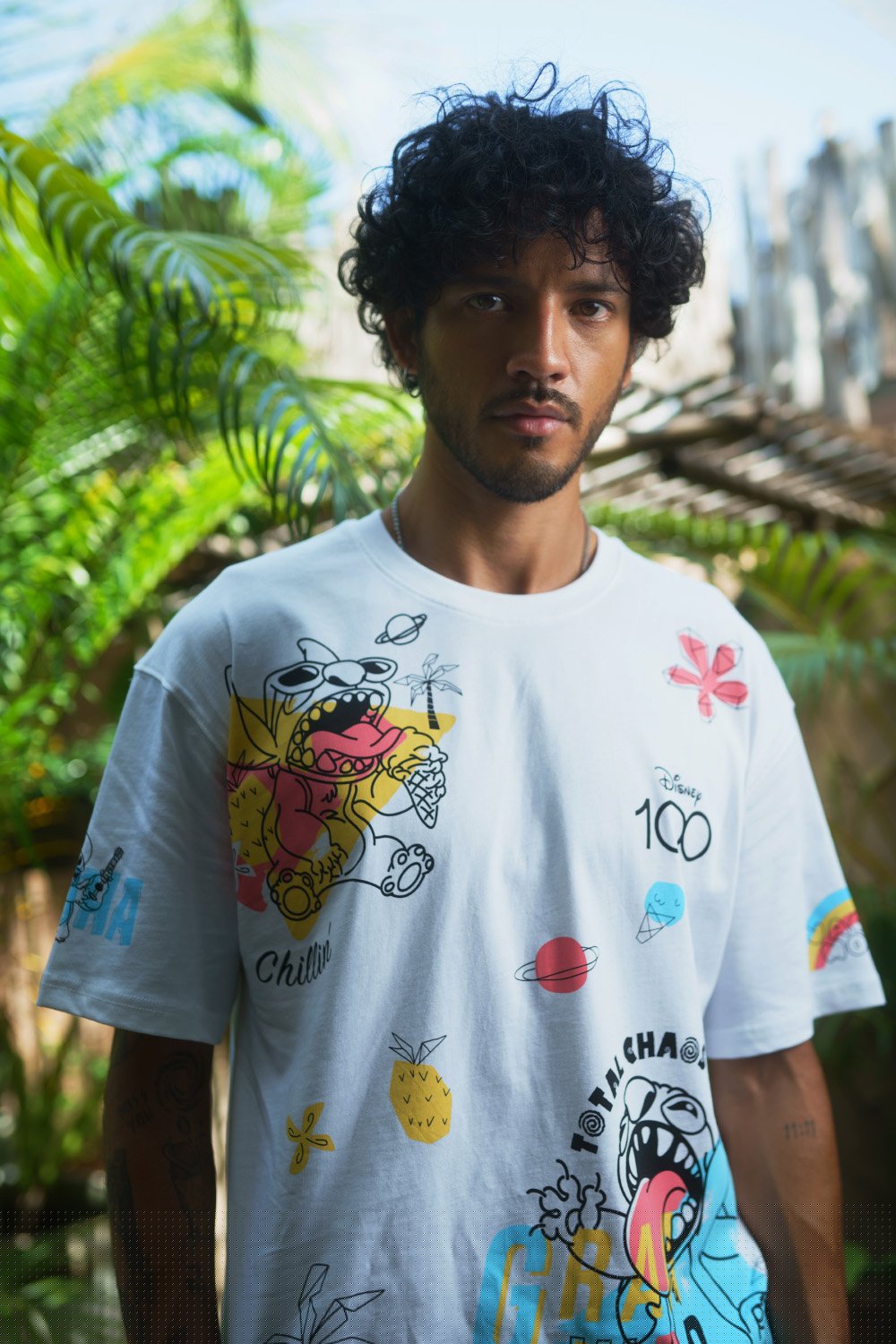 Stitch D100 Oversized T-shirt - BonkersCorner