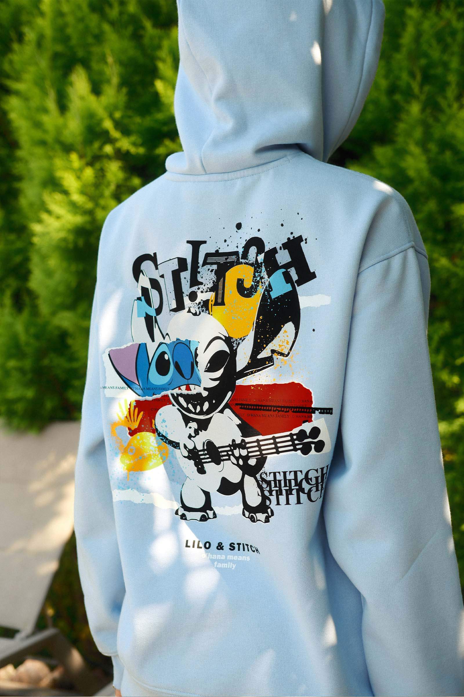 Stitch Heavyweight Hoodie - BonkersCorner