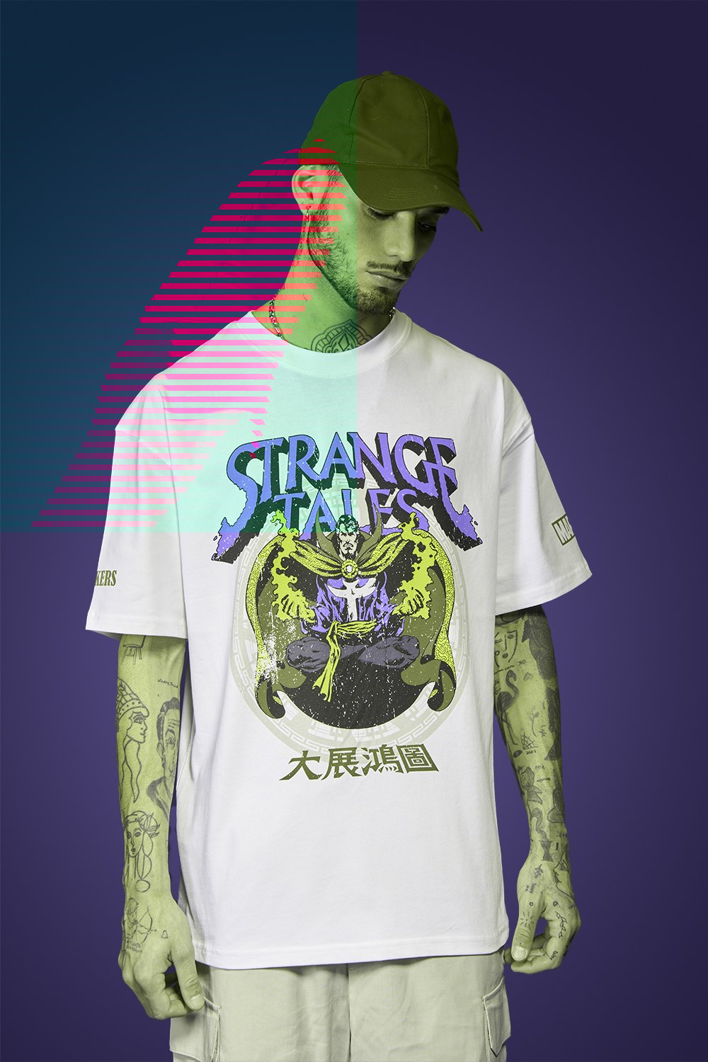 Strange Tales Oversized T-shirt - BonkersCorner