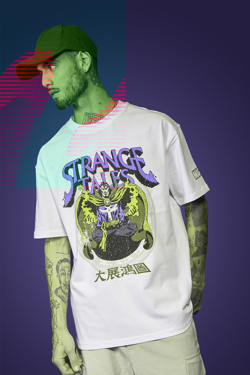 Strange Tales Oversized T-shirt - BonkersCorner