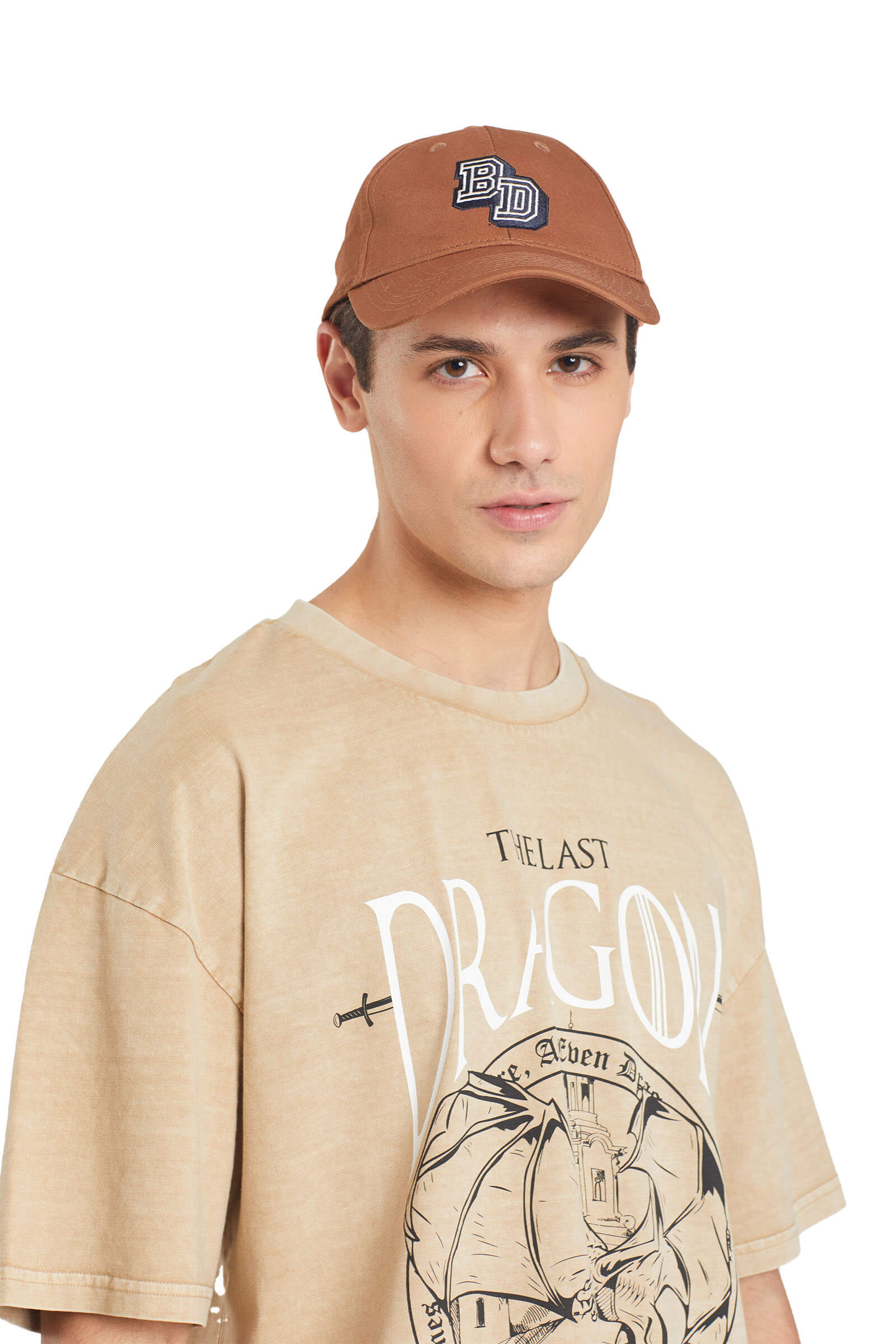The Last Dragon Faded Effect Oversized T-shirt - BonkersCorner