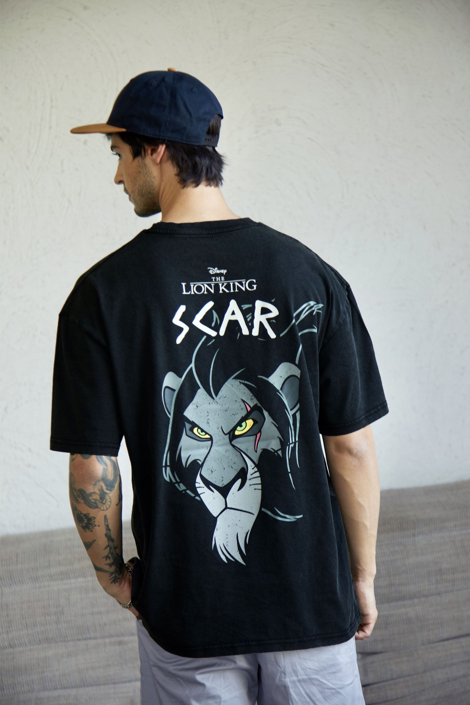 The Lion King Faded Oversized T-shirt - BonkersCorner