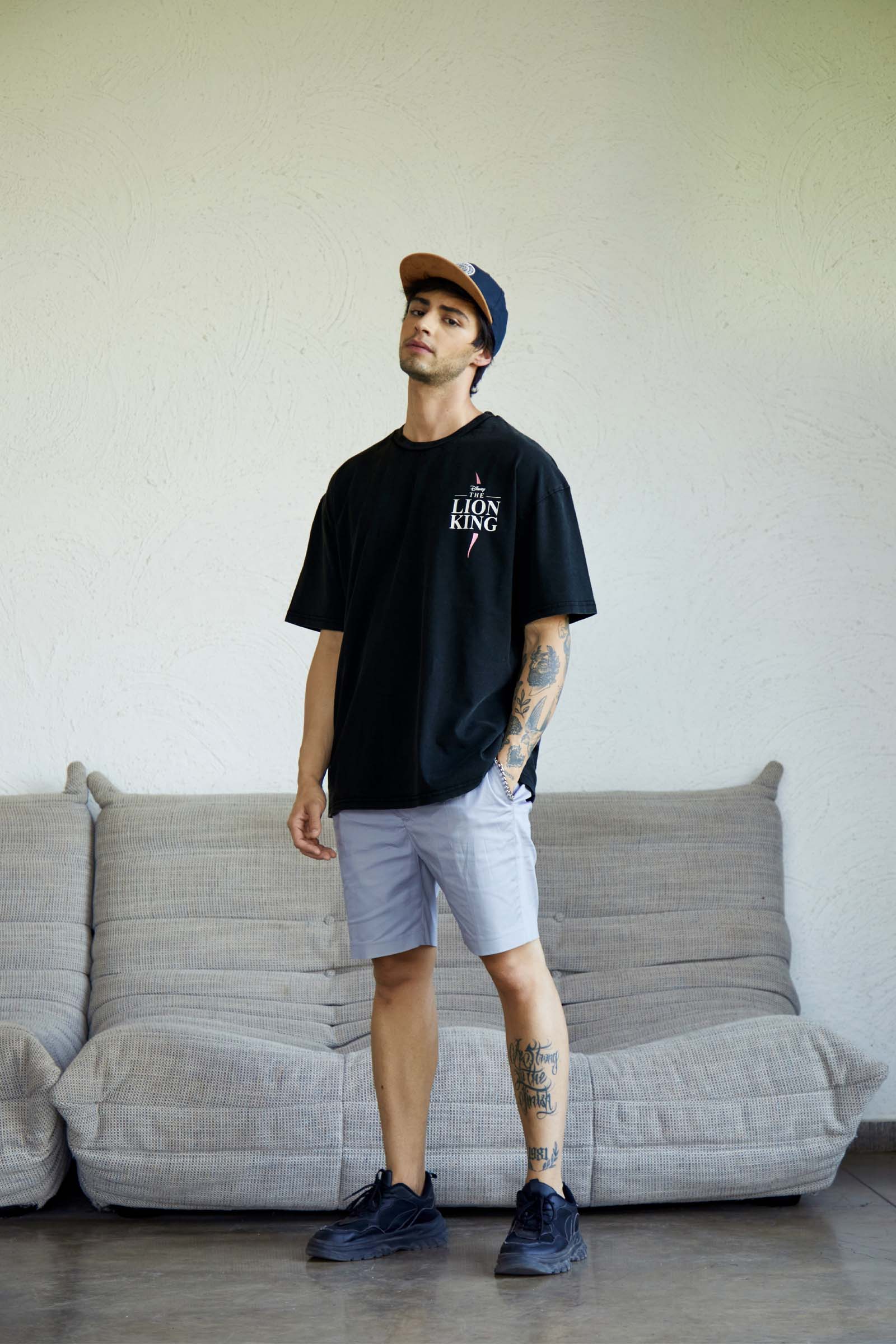 The Lion King Faded Oversized T-shirt - BonkersCorner