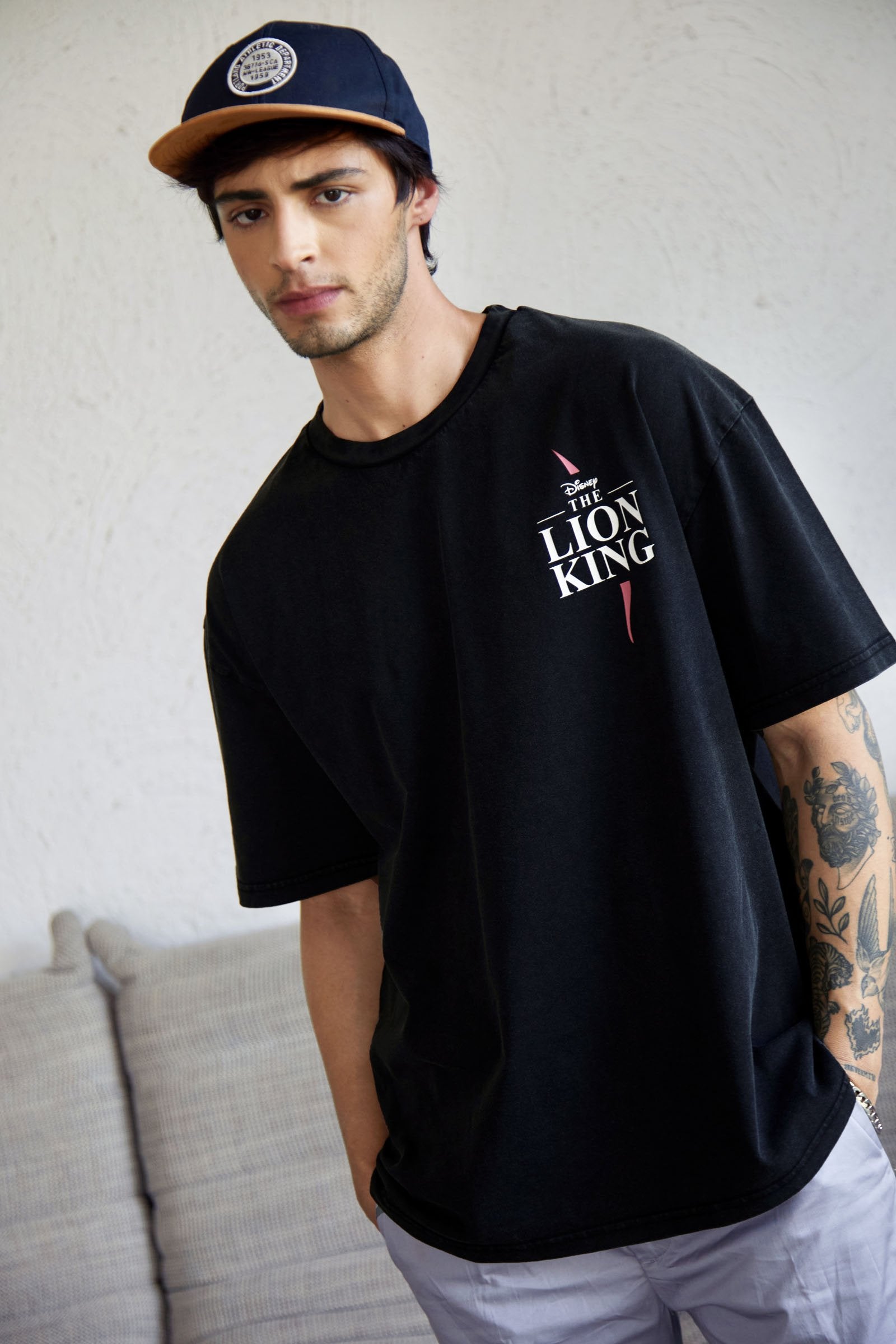 The Lion King Faded Oversized T-shirt - BonkersCorner