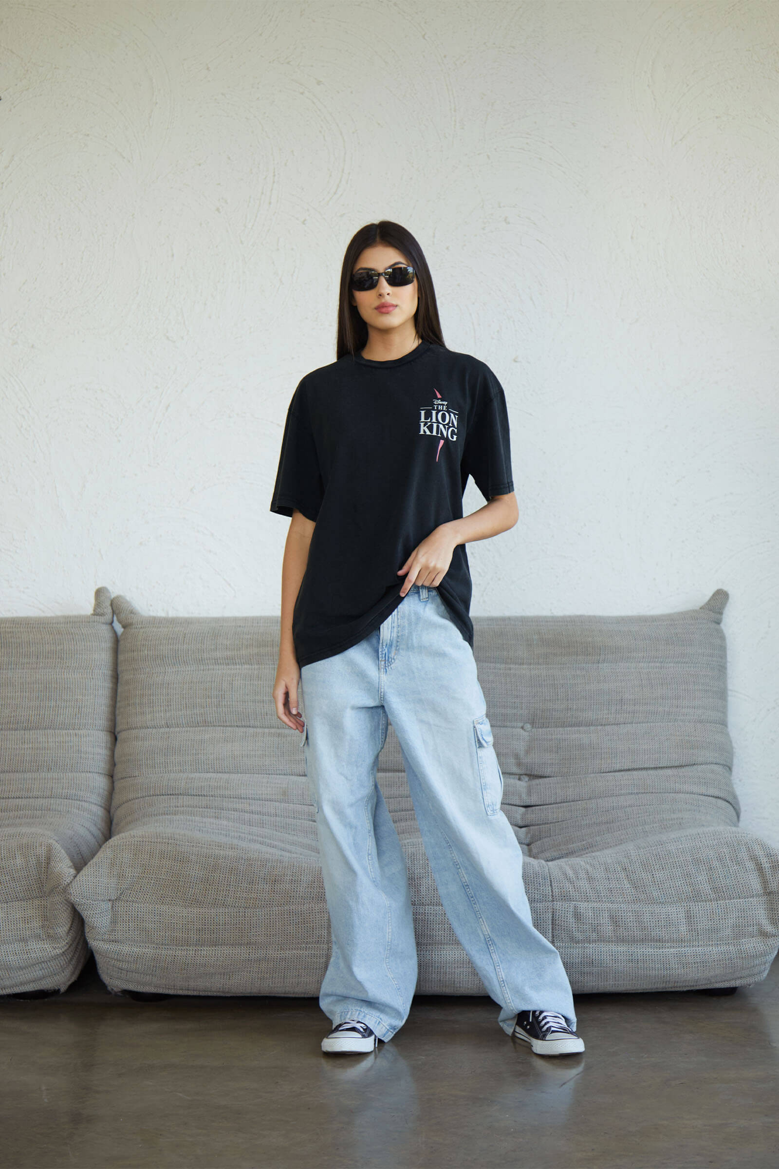 The Lion King Faded Oversized T-shirt - BonkersCorner