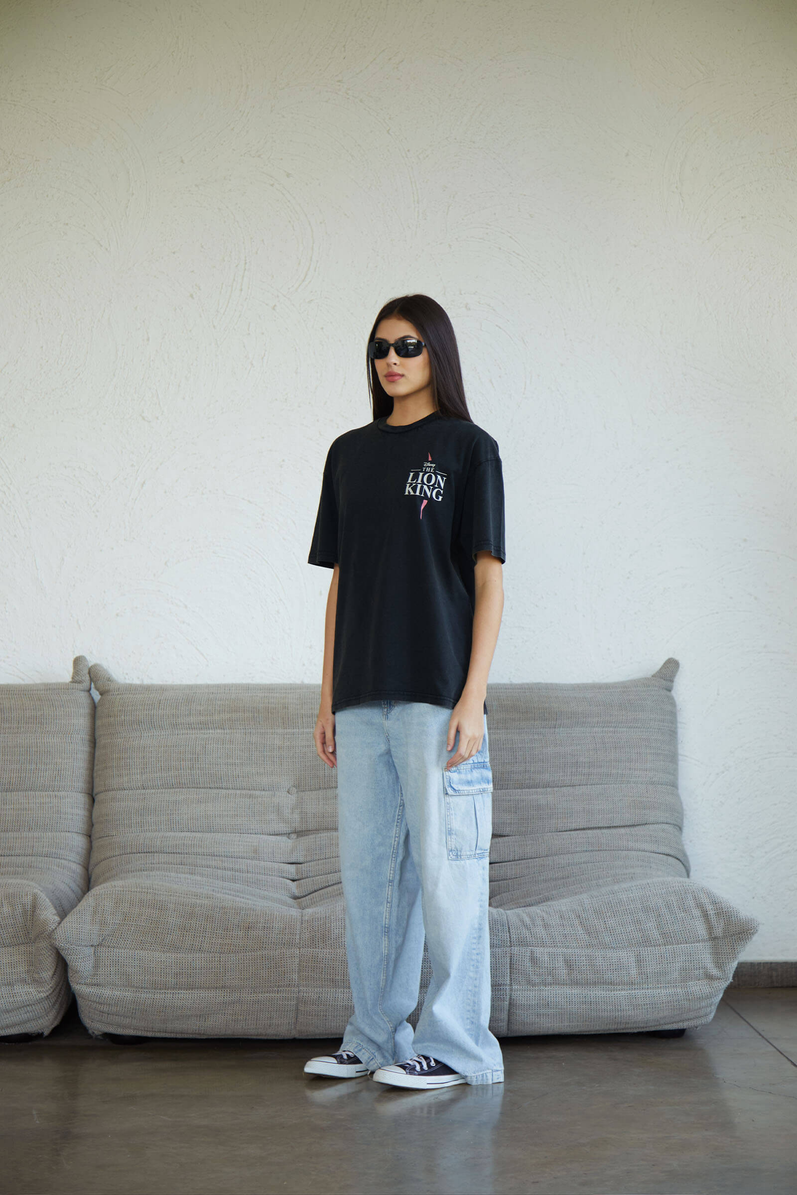 The Lion King Faded Oversized T-shirt - BonkersCorner