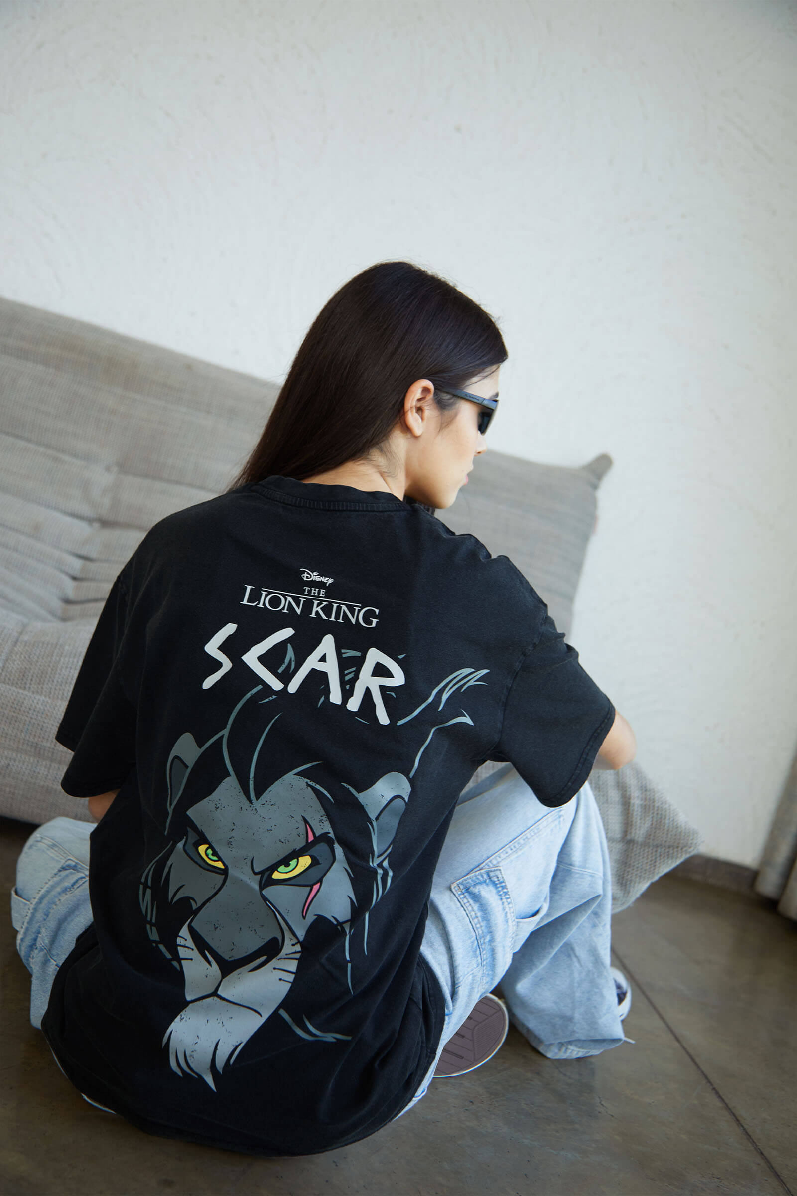 The Lion King Faded Oversized T-shirt - BonkersCorner