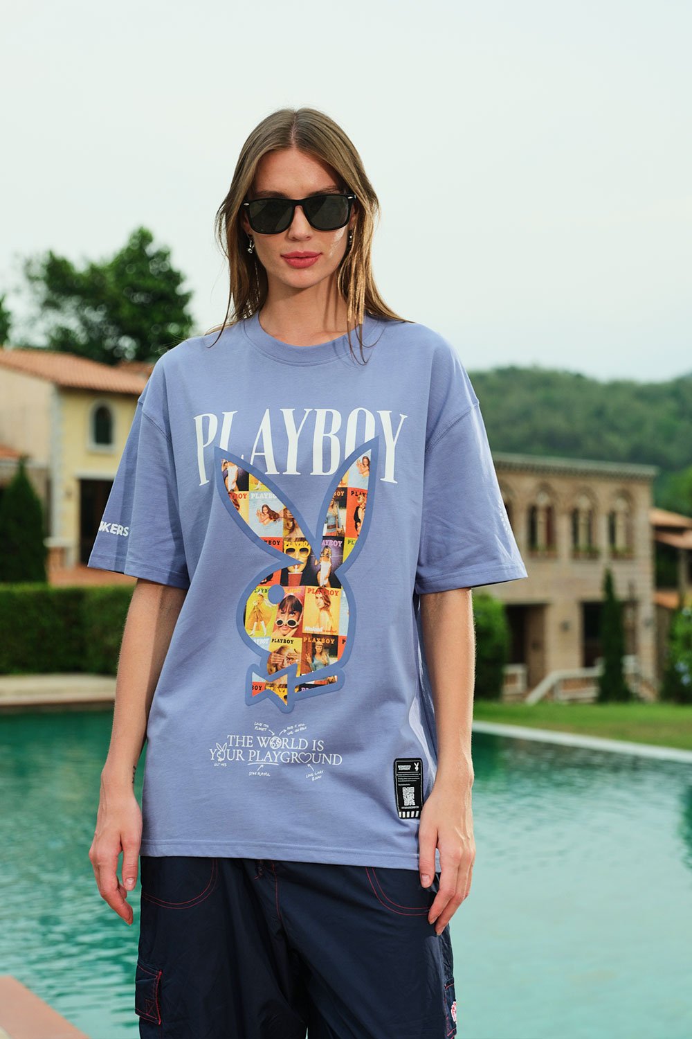 The Playboy Bunny Oversized T-shirt - BonkersCorner